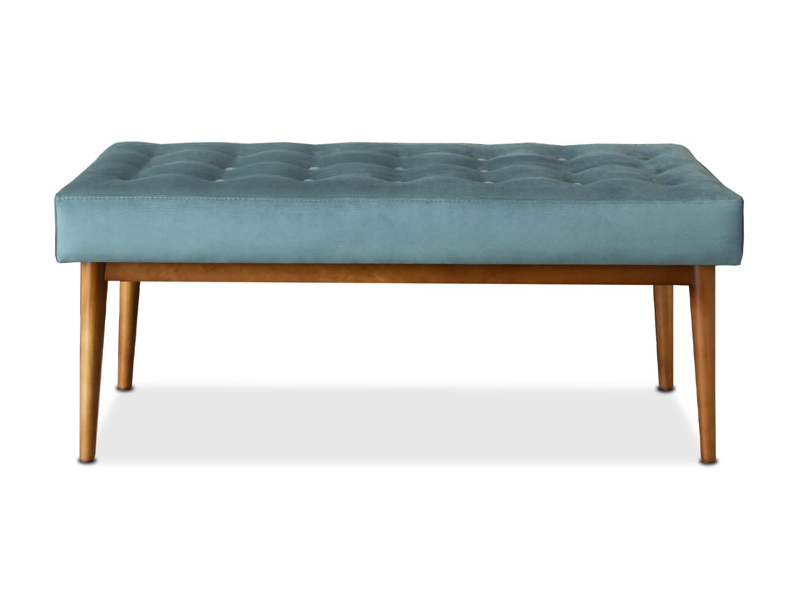 Banco Pie Cama Alabama C/Miel #Color_CadetBlue"T36502"