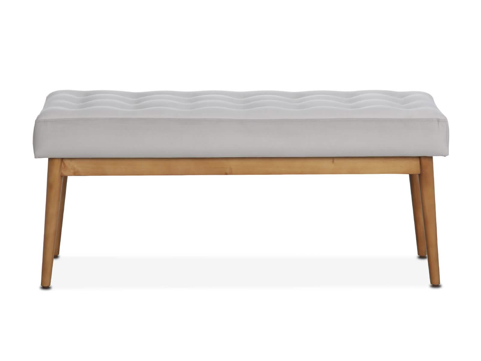 Banco Pie Cama Alabama C/Miel #Color_Beige"T36903"