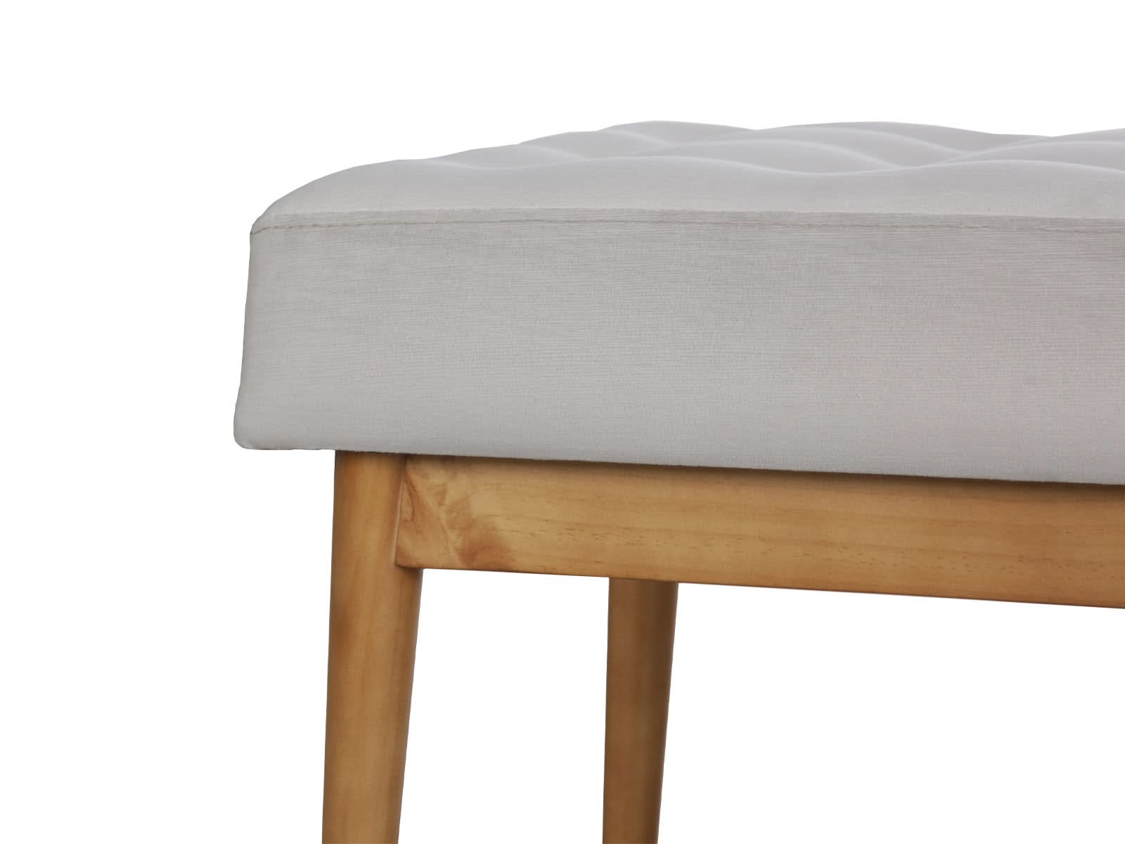 Banco Pie Cama Alabama C/Miel #Color_Beige"T36903"
