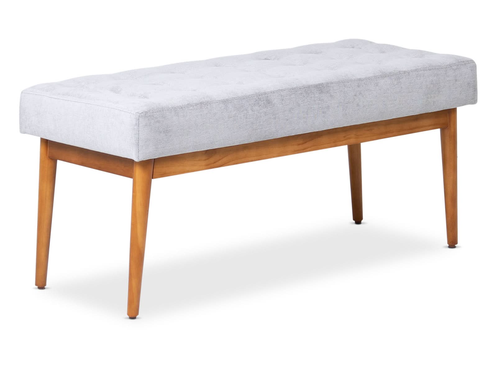 Banco Pie Cama Alabama C/Miel #Color_Gainsboro"T36907"