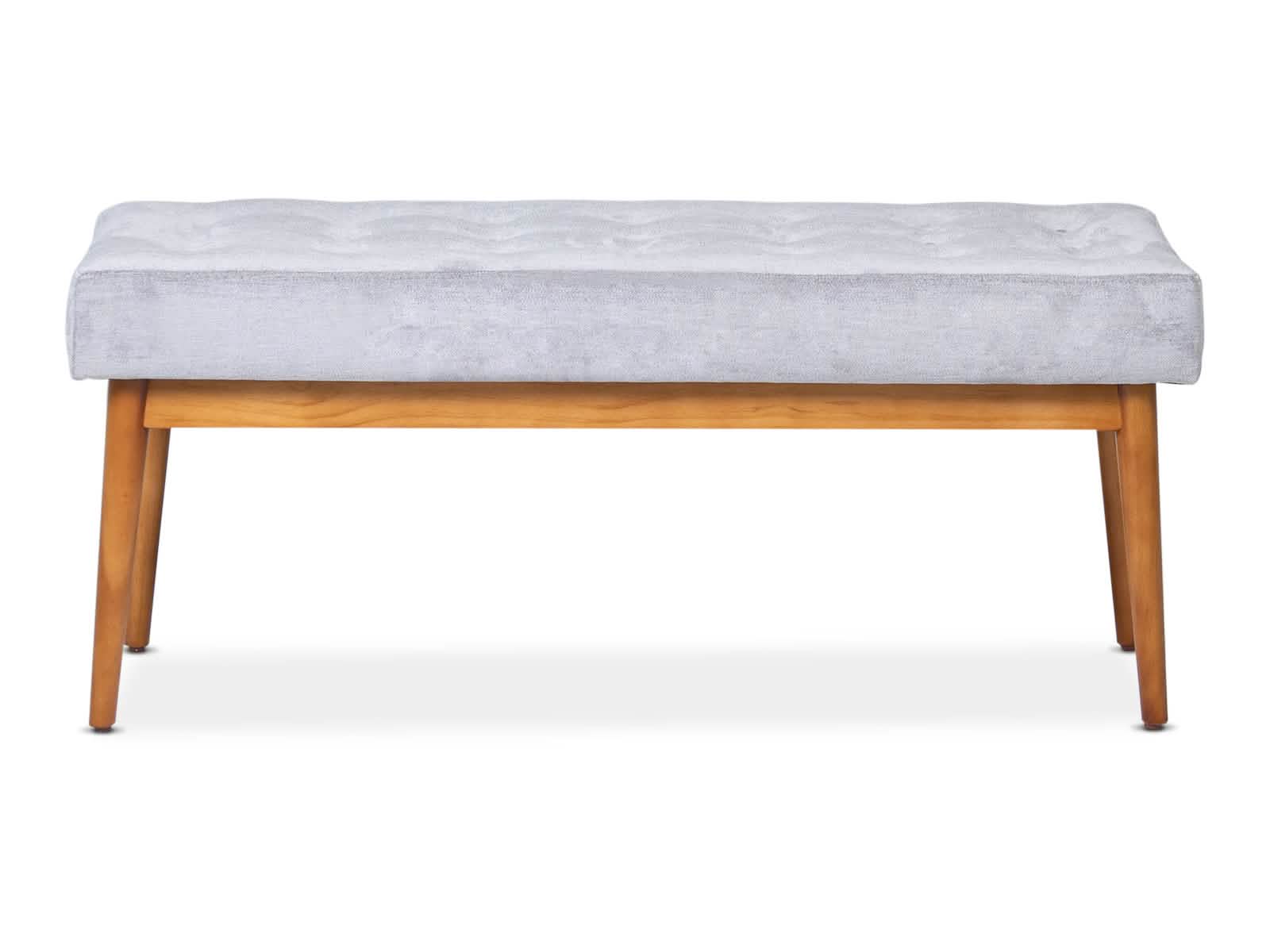 Banco Pie Cama Alabama C/Miel #Color_Gainsboro"T36907"
