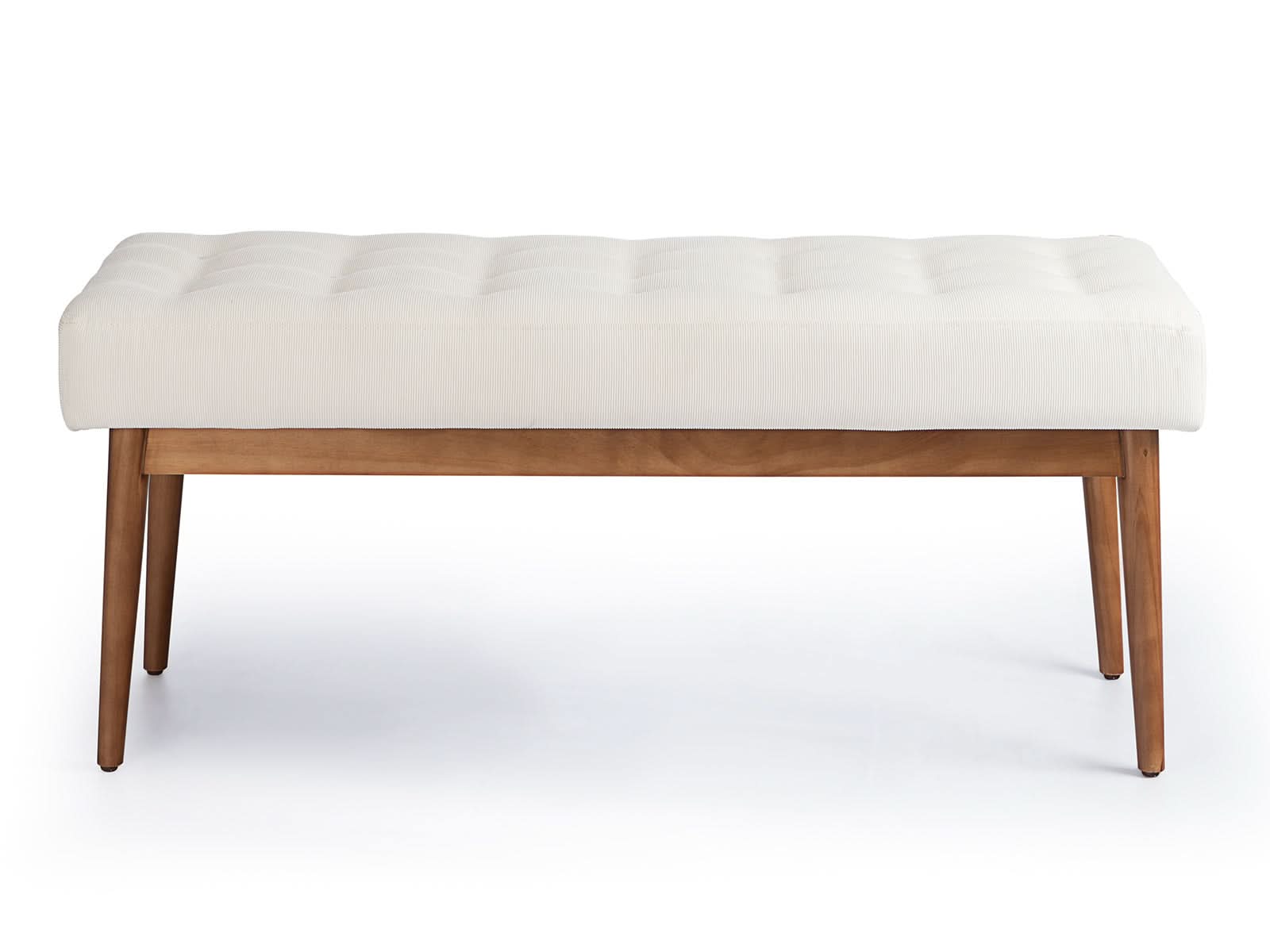 Banco Pie Cama Alabama C/Miel #Color_FloralWhite"T37018"