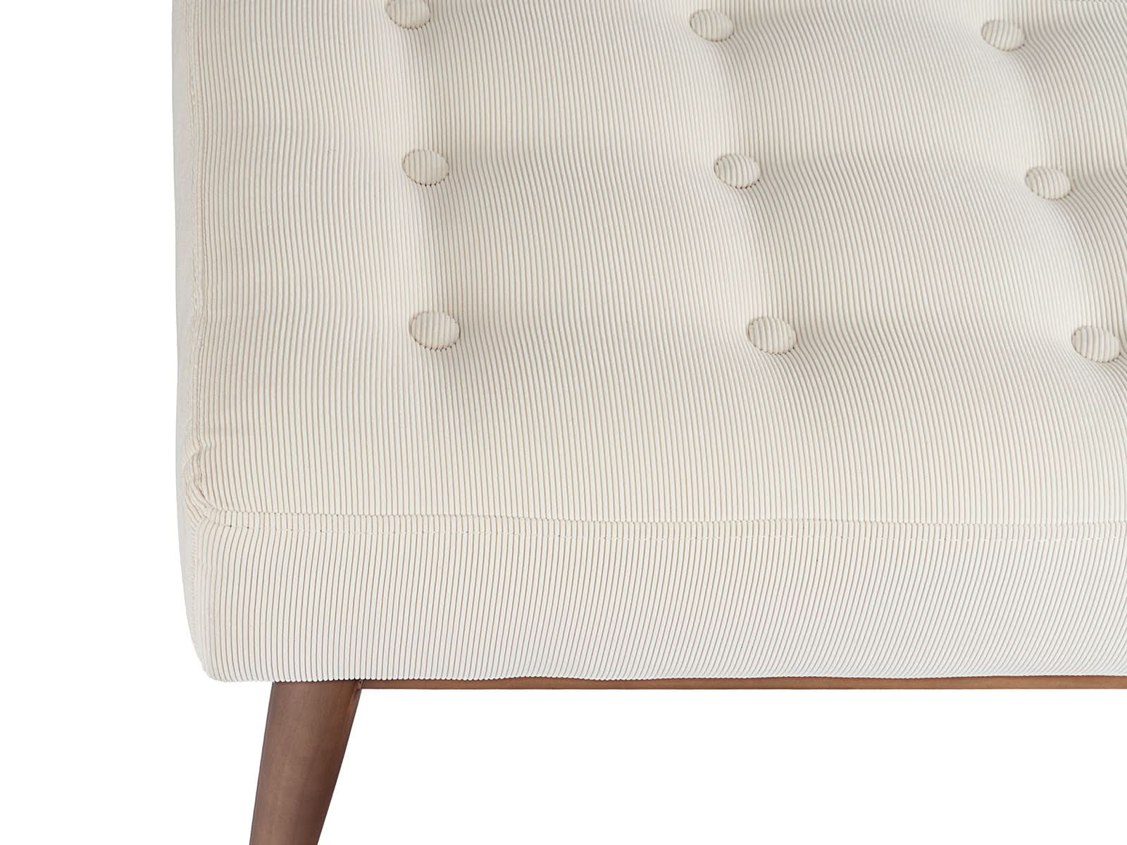 Banco Pie Cama Alabama C/Miel #Color_FloralWhite"T37018"