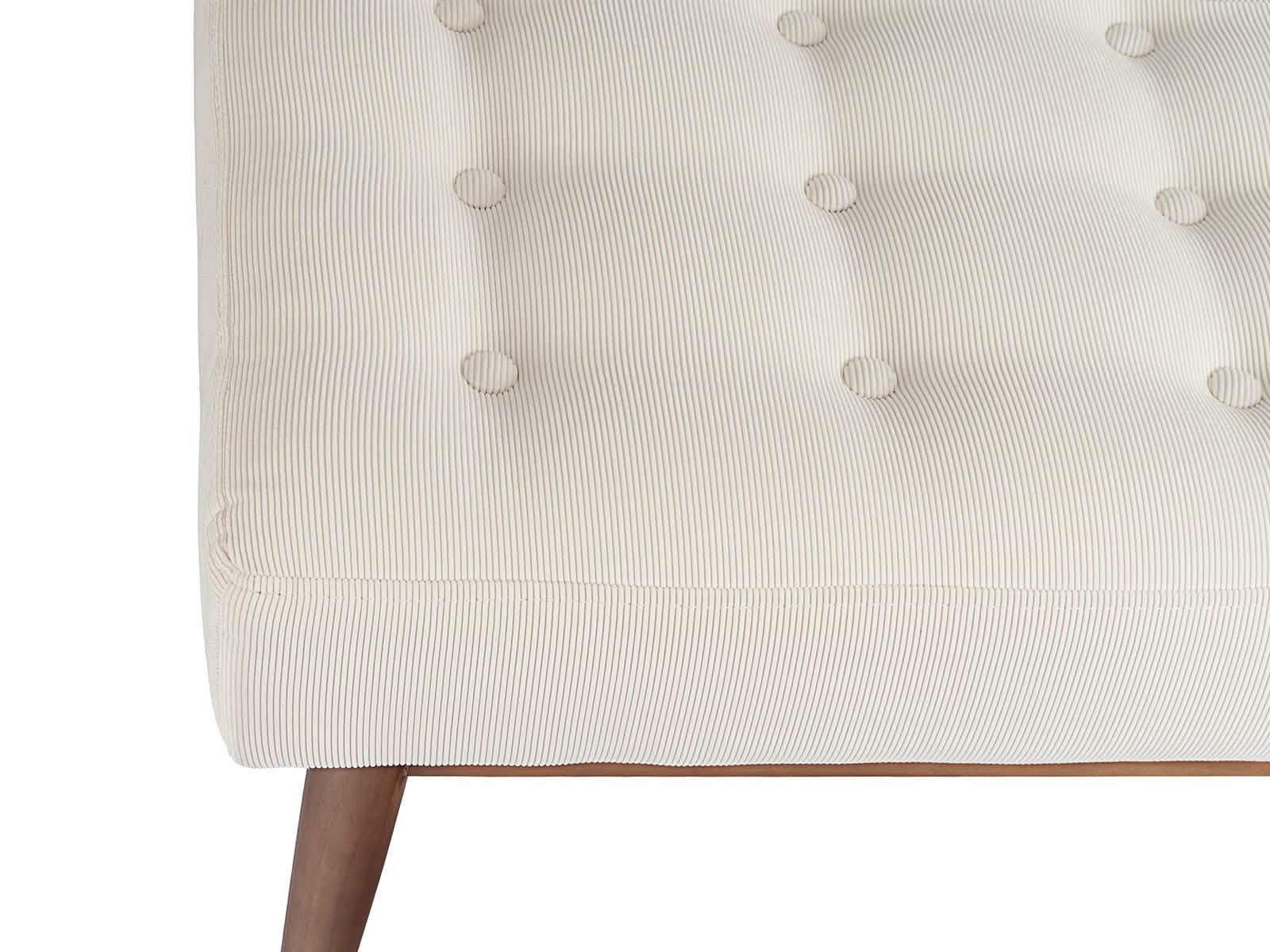 Banco Pie Cama Alabama C/Miel #Color_FloralWhite"T37018"