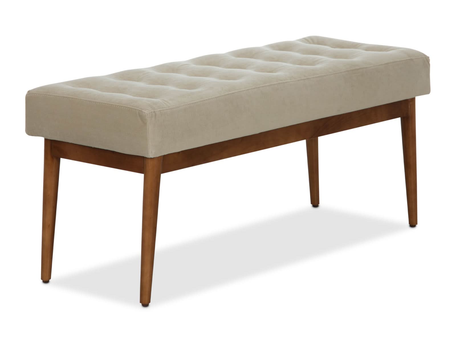 Banco Pie Cama Alabama C/Miel #Color_Beige"T37111"