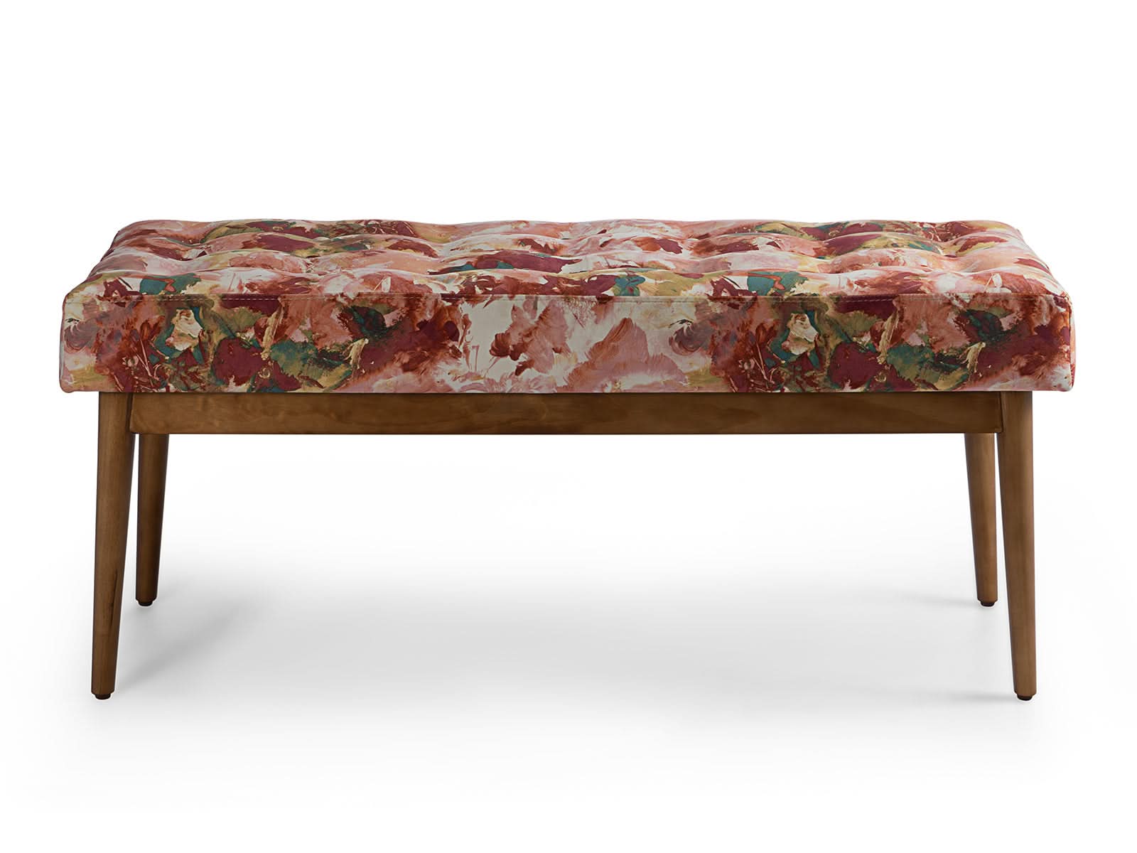 Banco Pie Cama Alabama C/Miel #Color_Salmon"T37416"