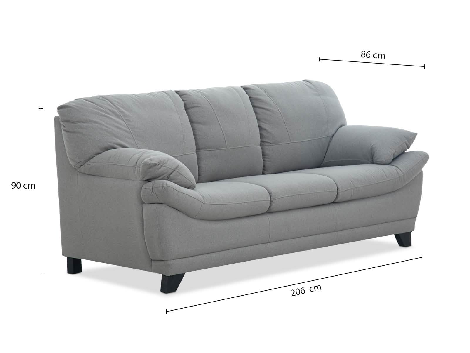 Sala Goia Plus 2P #Color_Silver"T36912"