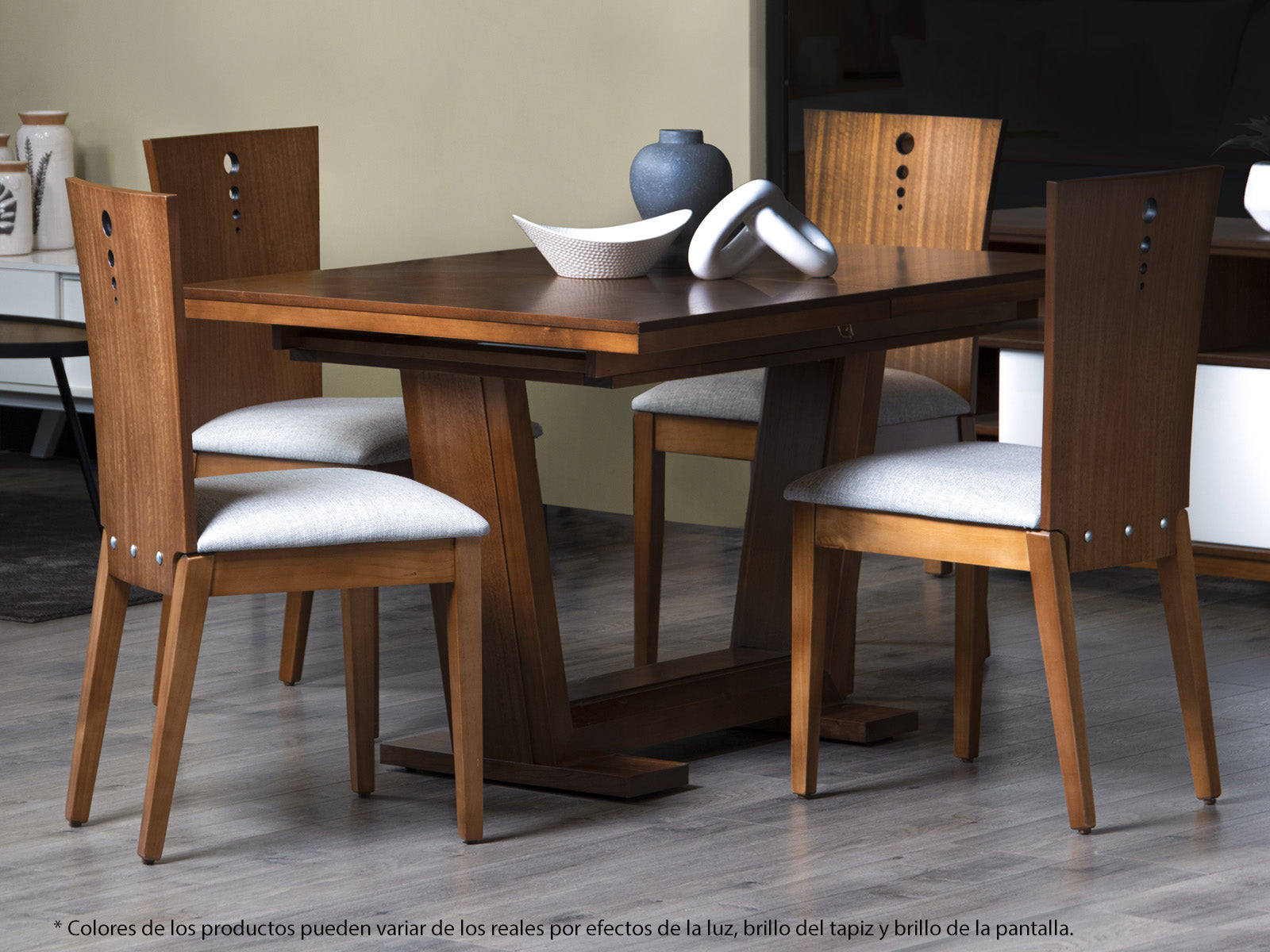Mesa Comedor Acuario Plus Ext C/Miel