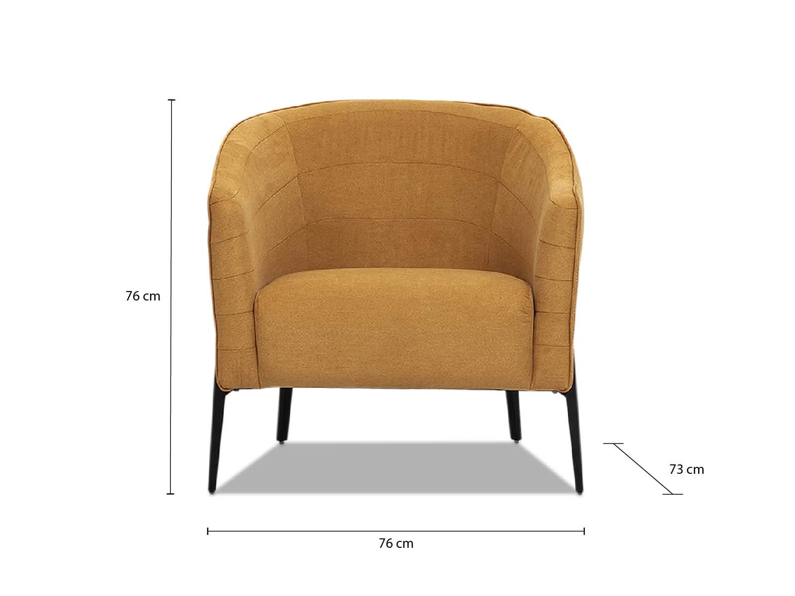 Sillon Auxiliar Donut #Color_Goldenrod"T32200"