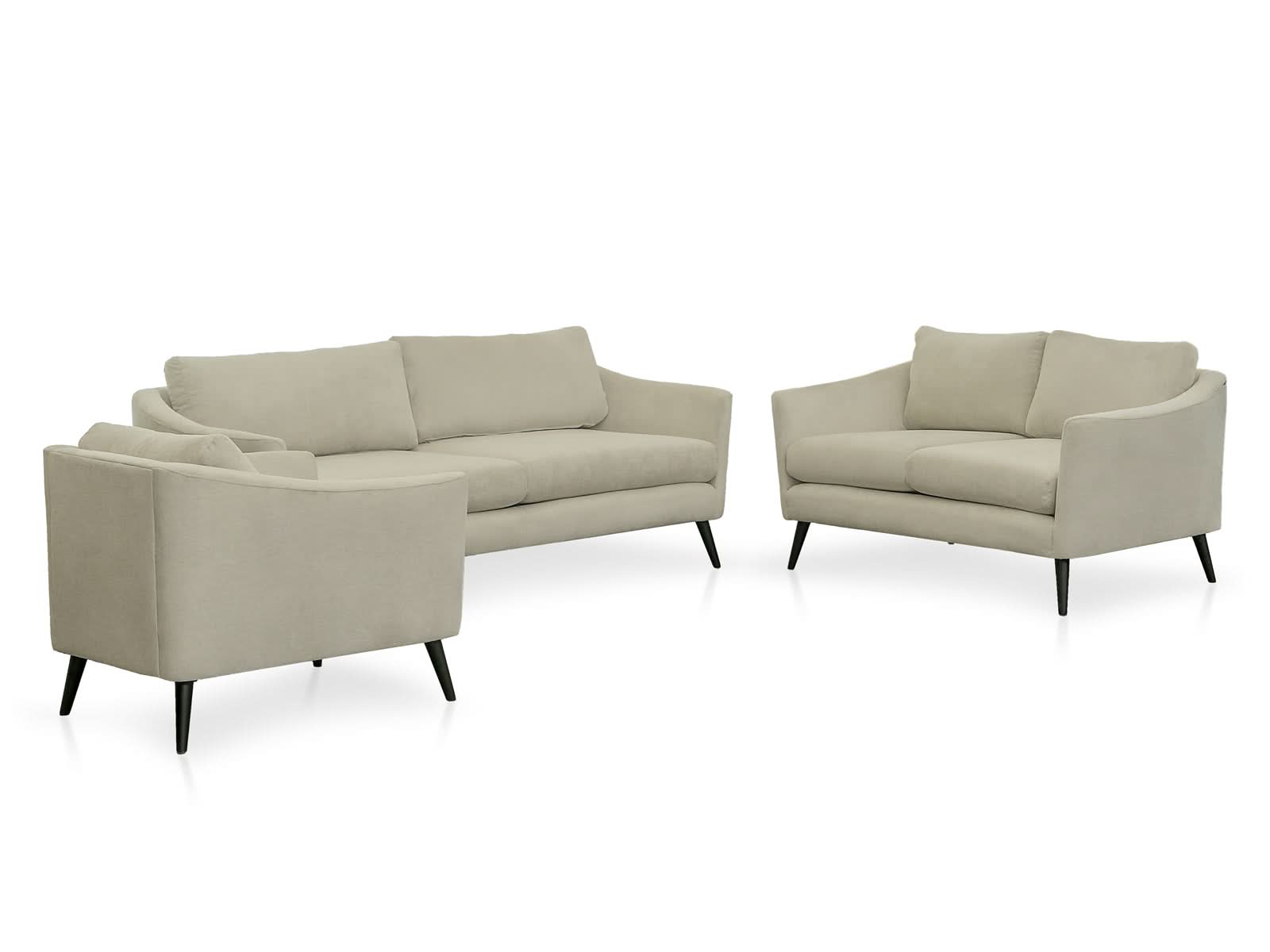 Sala Capri Soft 3P #Color_OldLace"T32100"