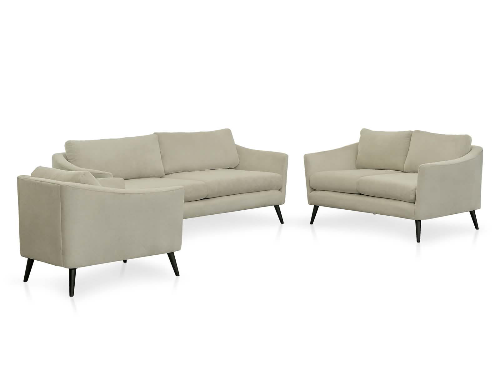 Sala Capri Soft 3P #Color_OldLace"T32100"