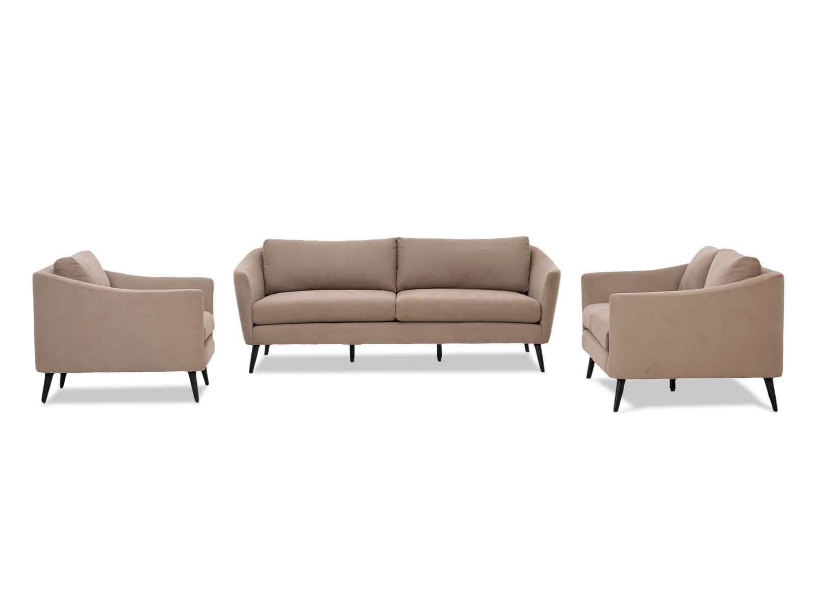 Sala Capri Soft 3P #Color_Tan"T32702"