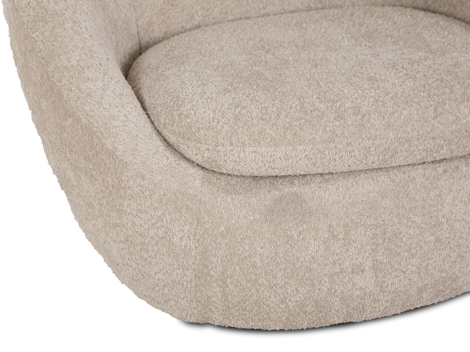 Sillon Auxiliar Giro (Giratorio) #Color_Beige"T37701"