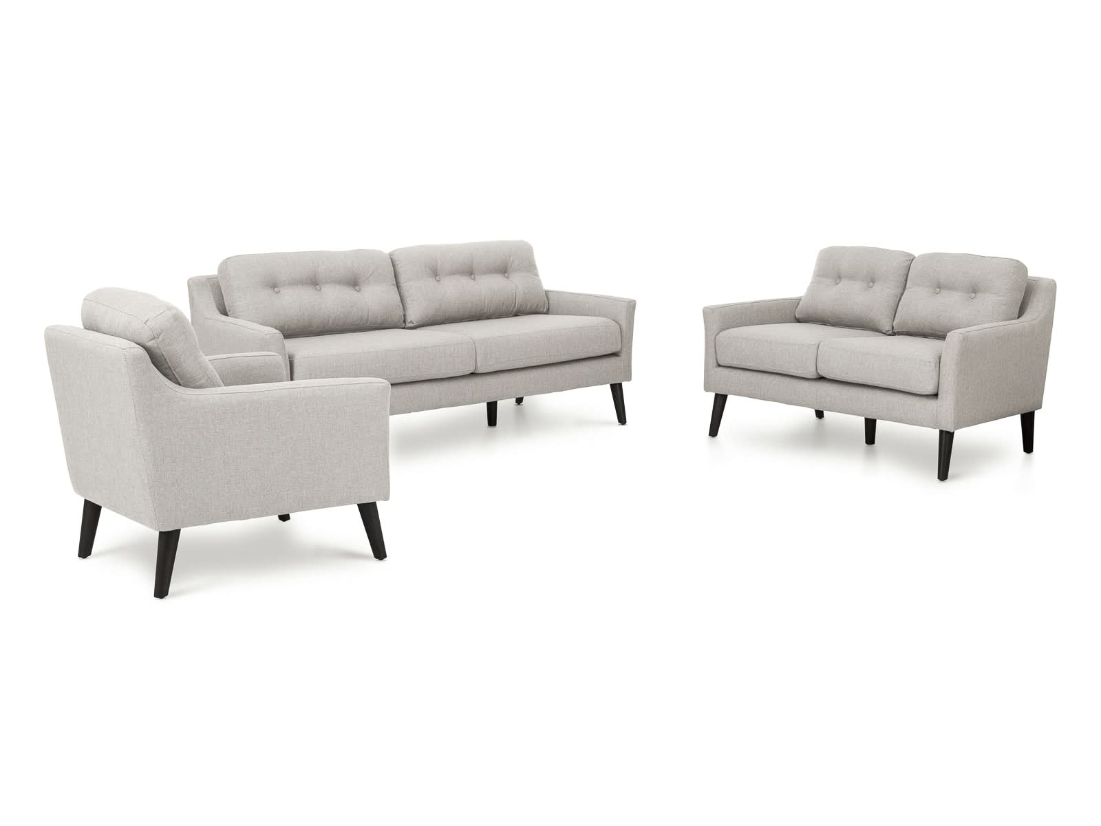 Sala Astrid 3P #Color_FloralWhite"T36108"