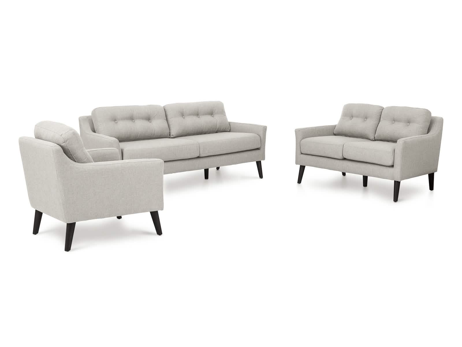 Sala Astrid 3P #Color_FloralWhite"T36108"