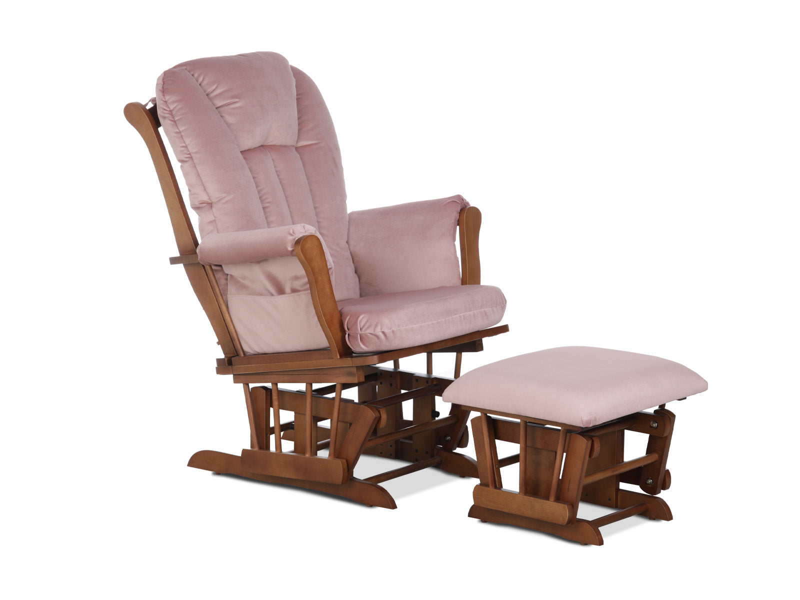 Mecedora Princess + Ottoman C/Miel #Color_RosyBrown"T33843"