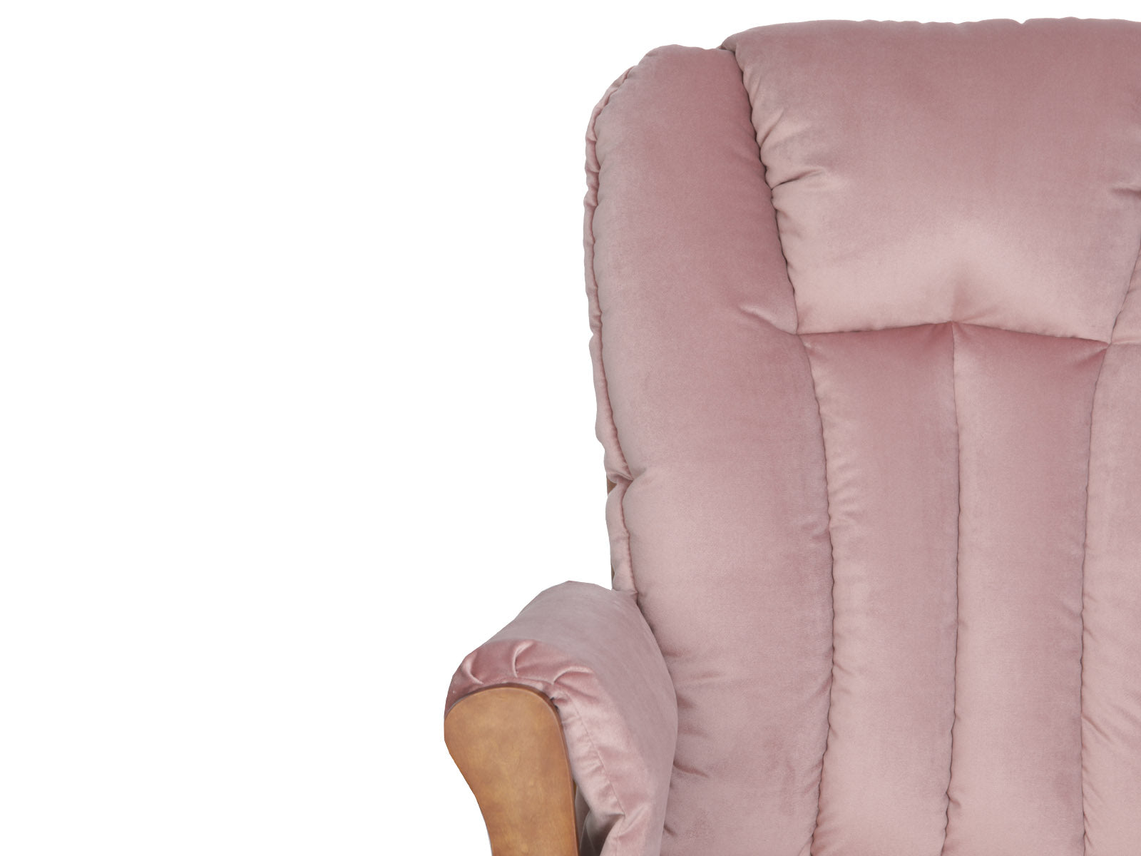 Mecedora Princess + Ottoman C/Miel #Color_RosyBrown"T33843"