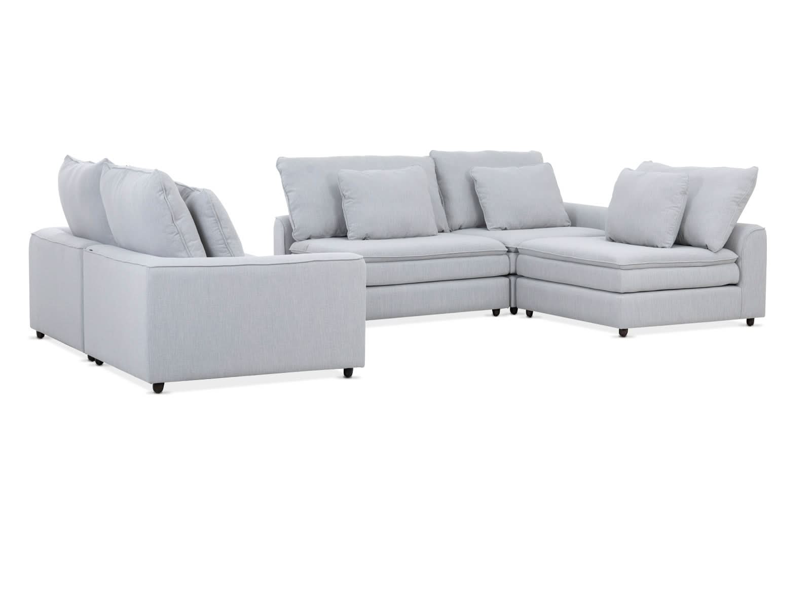 Sala Bombay Modular 5P #Color_Gainsboro"T38163"