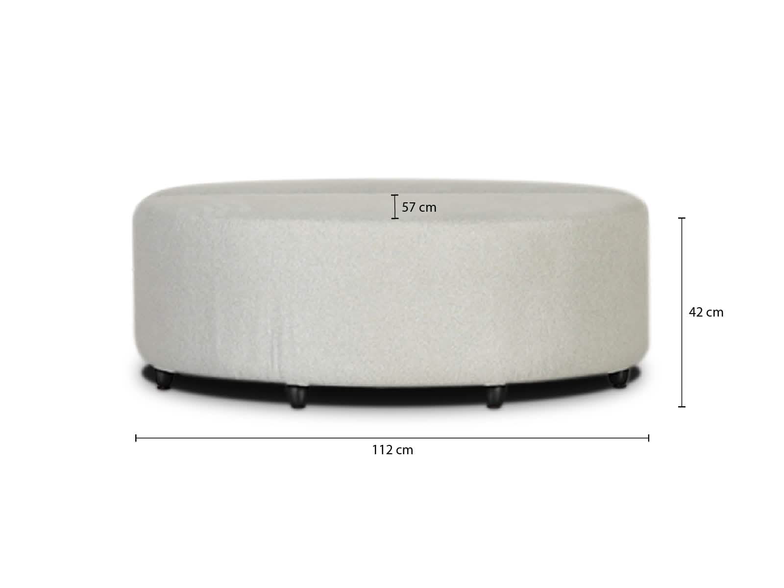 Ottoman Didi 2P #Color_Silver"T3293"