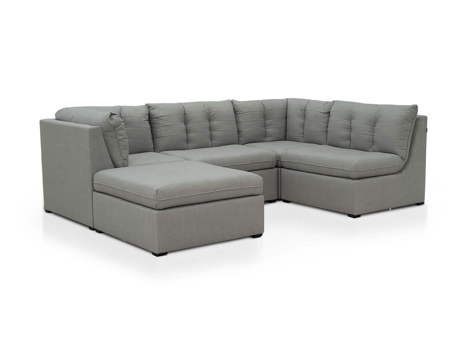 Sala Prisma Modular 5P #Color_Silver"T42901"