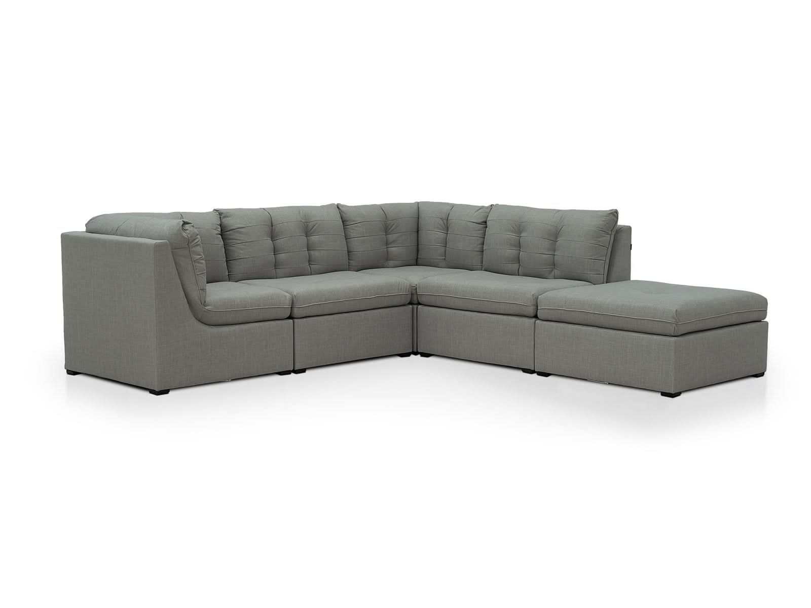 Sala Prisma Modular 5P #Color_Silver"T42901"