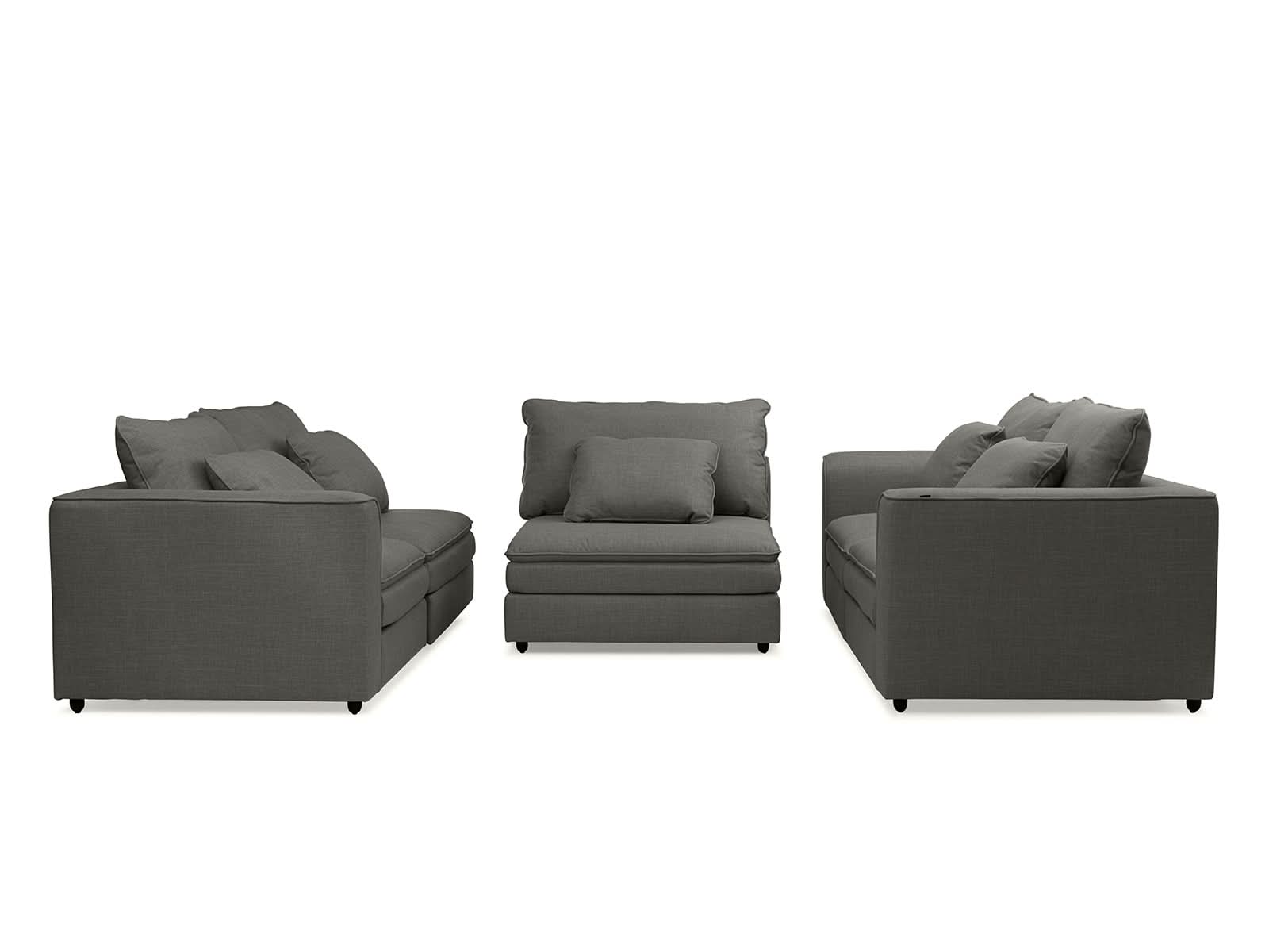 Sala Bombay Modular 5P #Color_Silver"T42901"