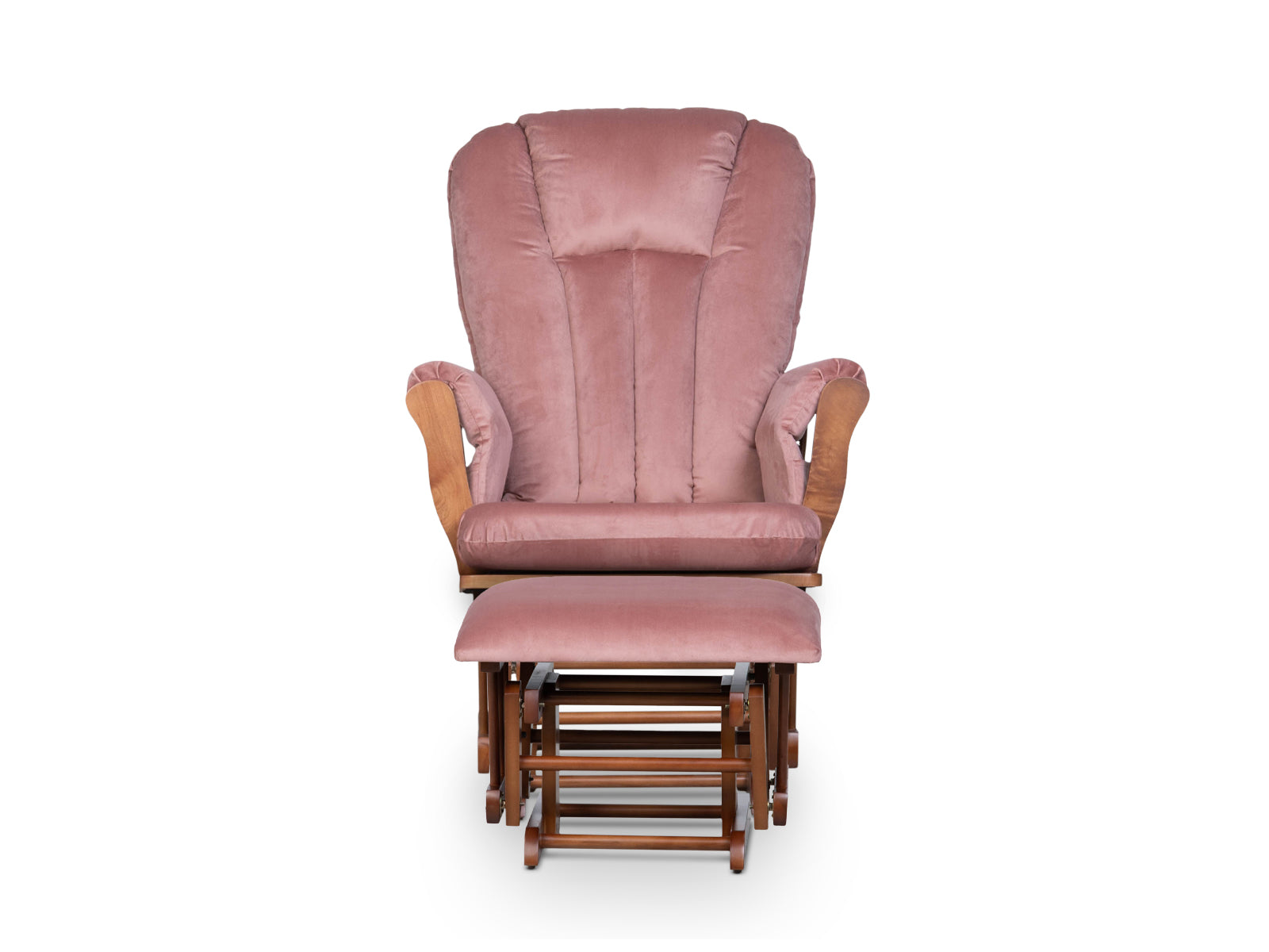 Mecedora Princess + Ottoman C/Miel #Color_LightPink"T36042"