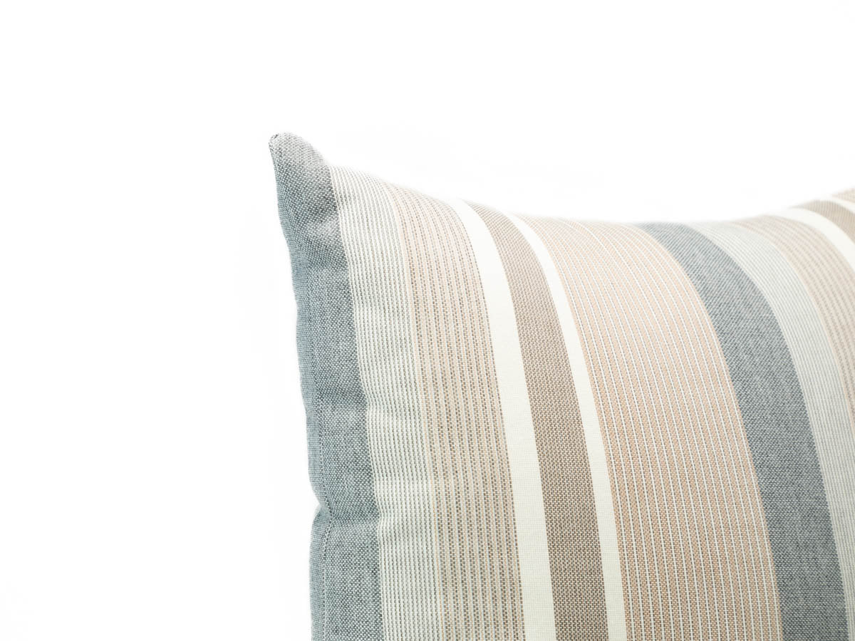 Cojin Outdoor 45X45 Cm Mauri Rayas Beige