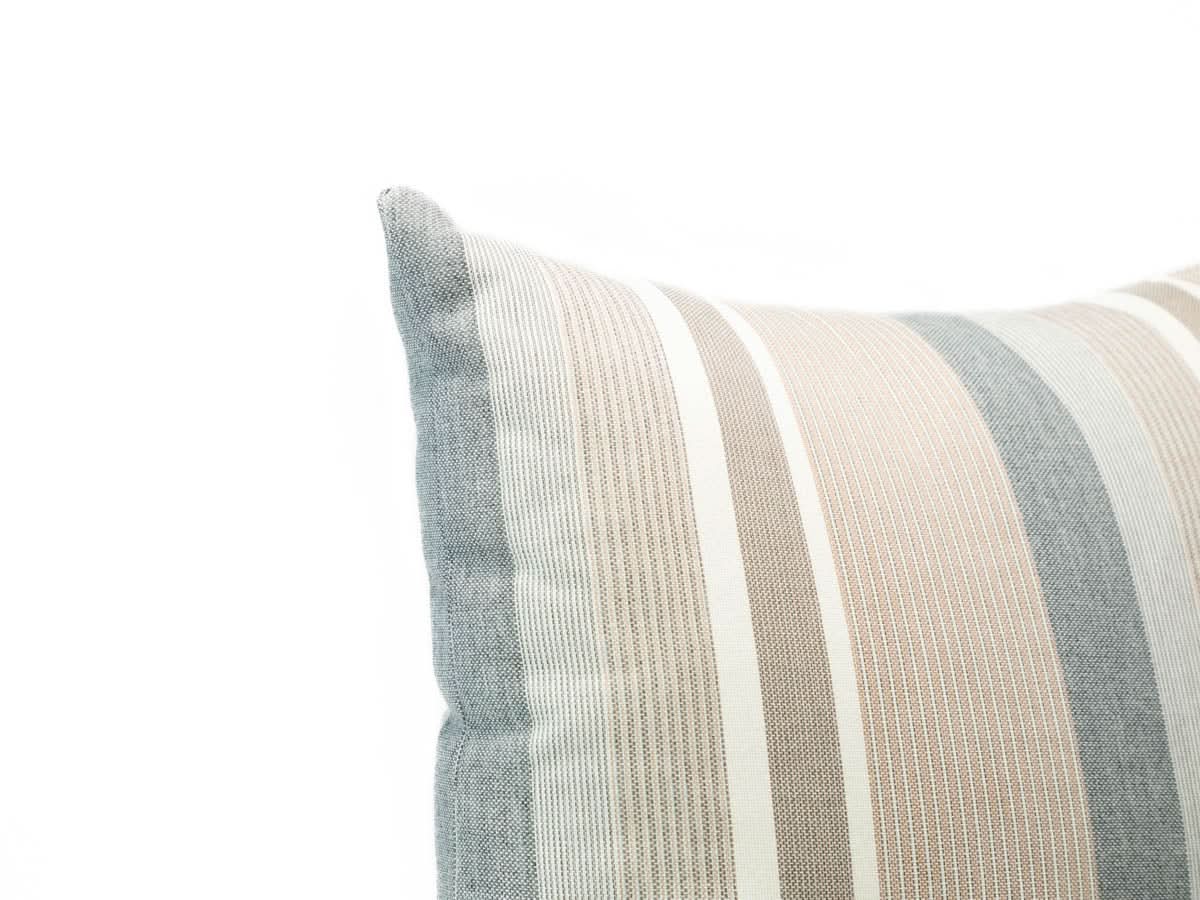 Cojin Outdoor 45X45 Cm Mauri Rayas Beige
