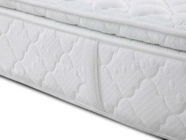 Set Cama Messina Caramelo + Colchon Ijoy King