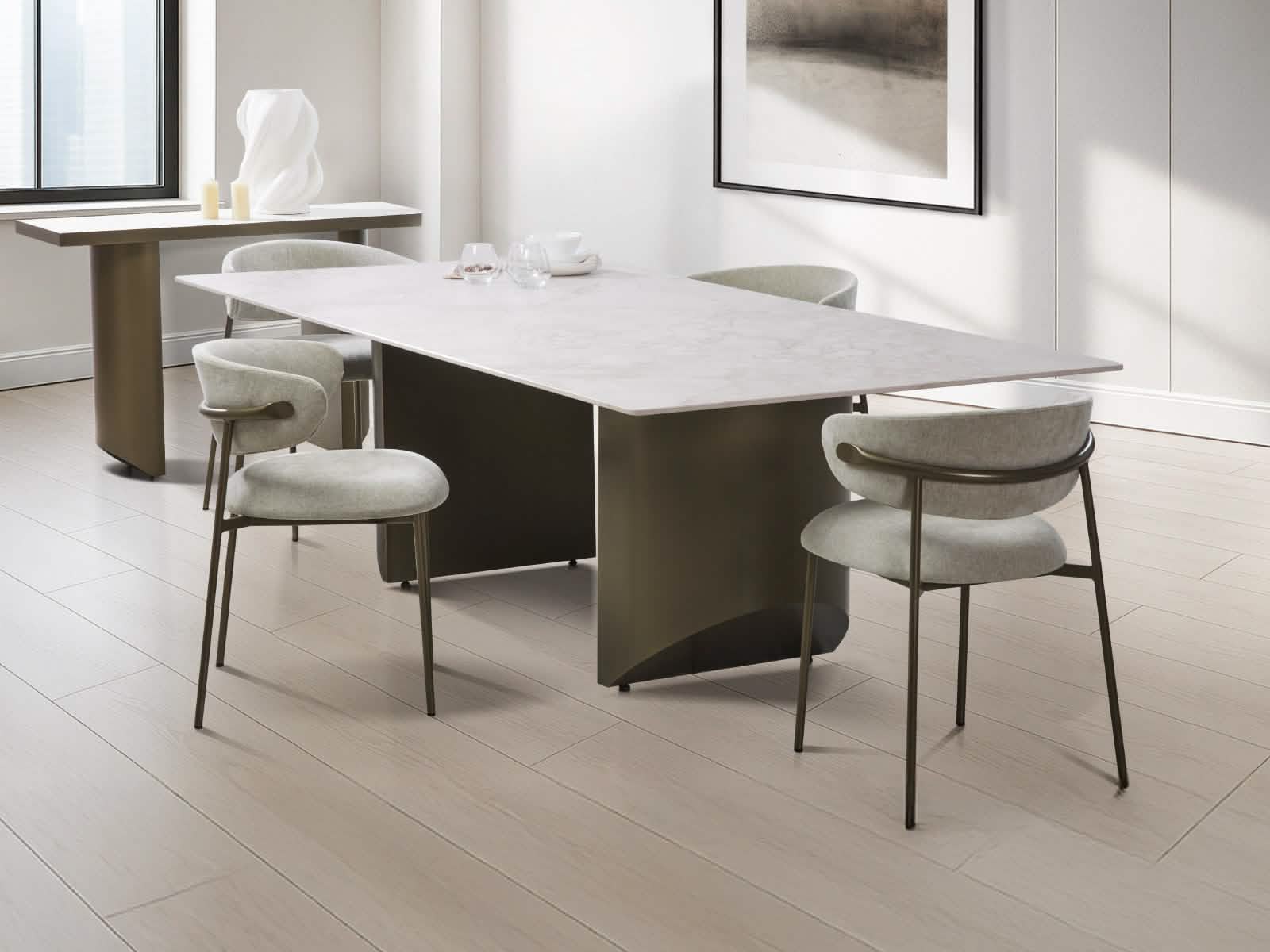 Mesa de Comedor Terra + 6 Sillas Nerea