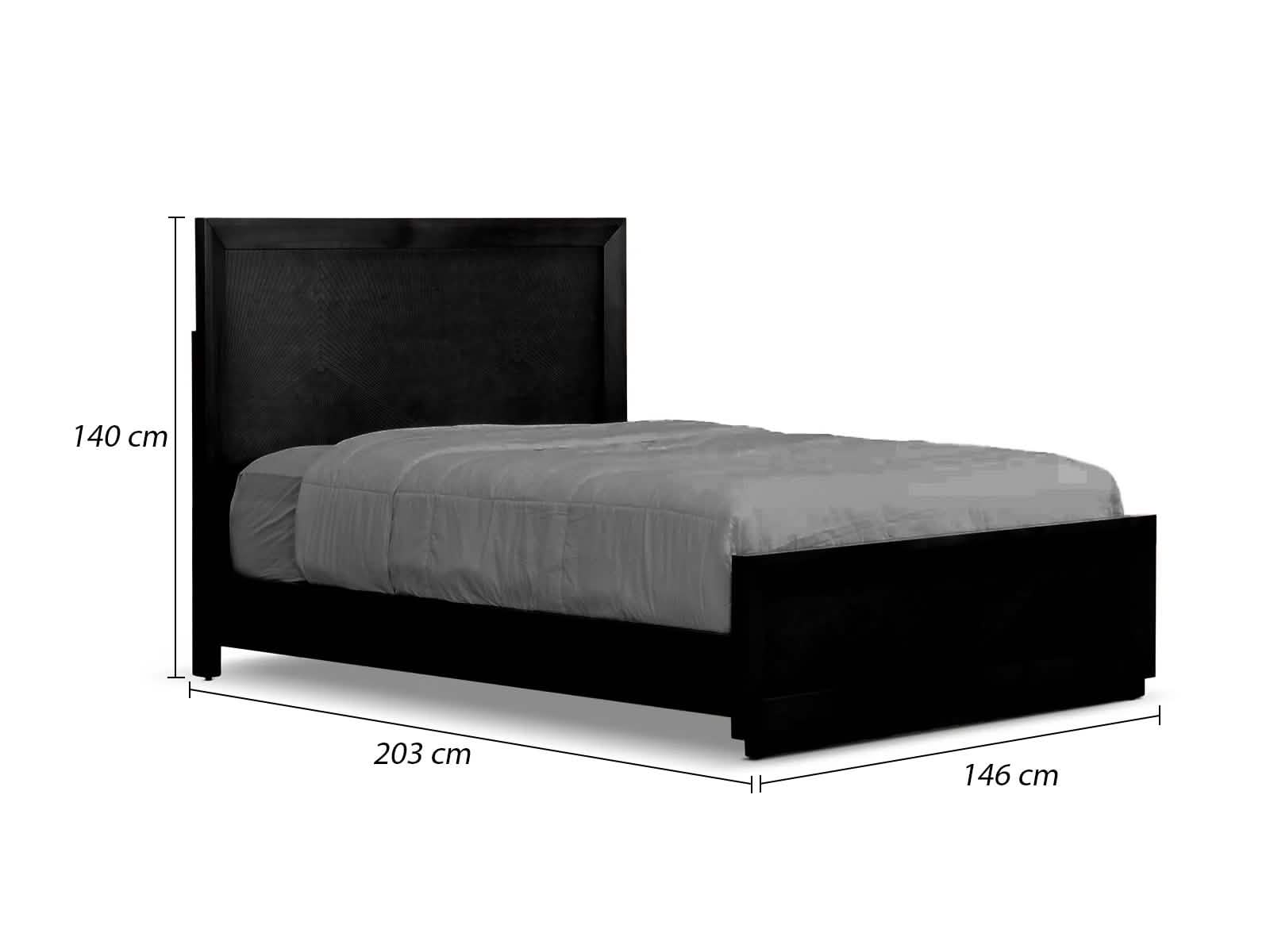 Cama Ibiza New #Tamaño_Full/2plz