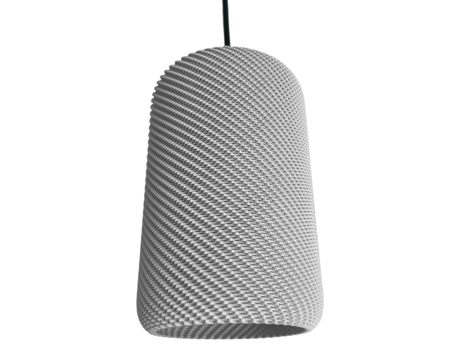 Lampara Colgante Caliza 13x21cm Dapahome #Color_Gris