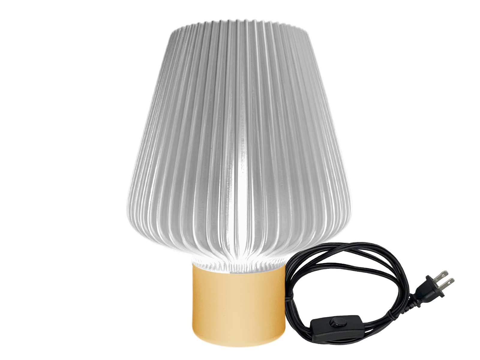 Lampara de Mesa Rumi Dapahome #Color_Madera Natural