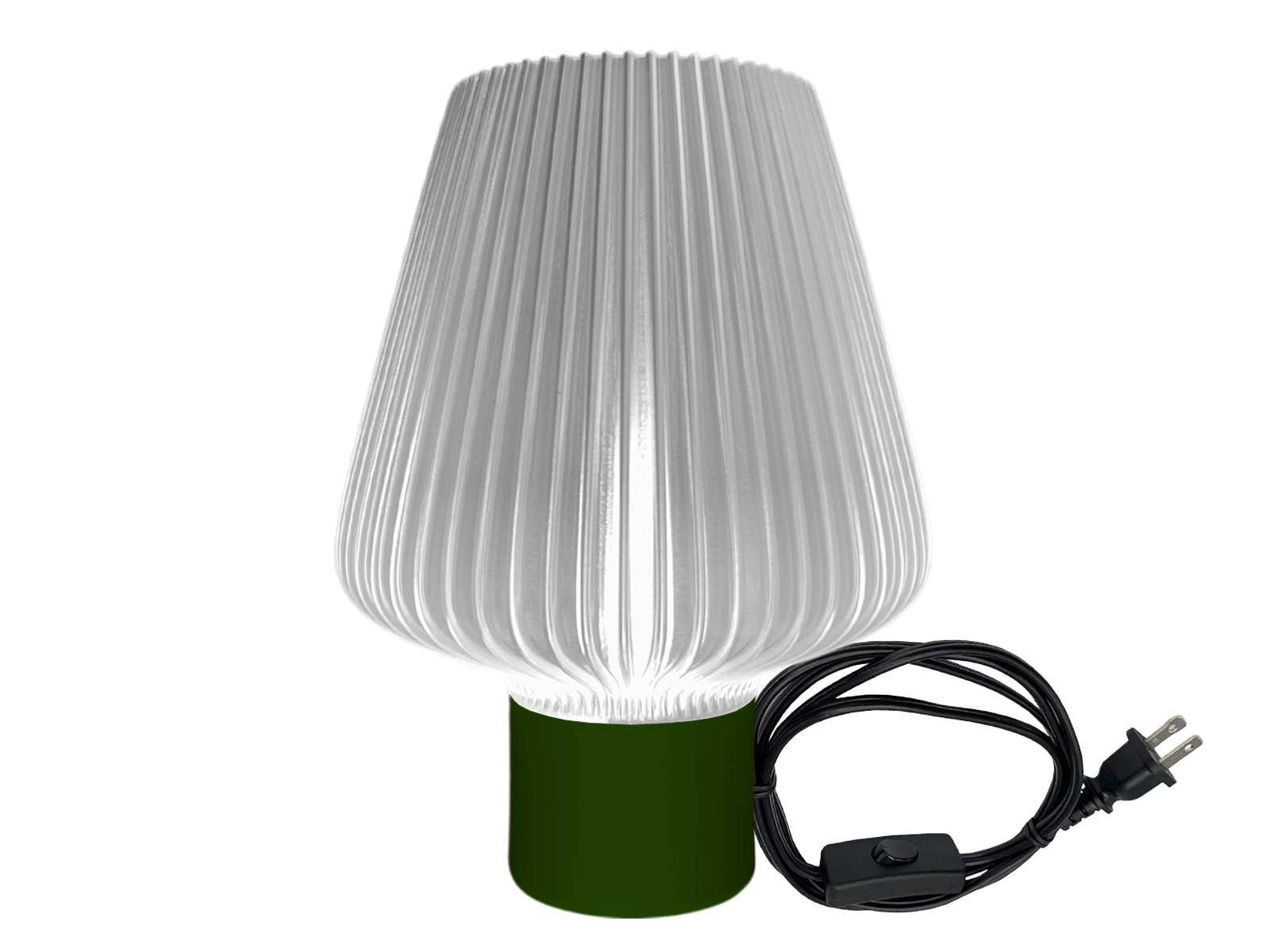 Lampara de Mesa Rumi Dapahome #Color_Verde