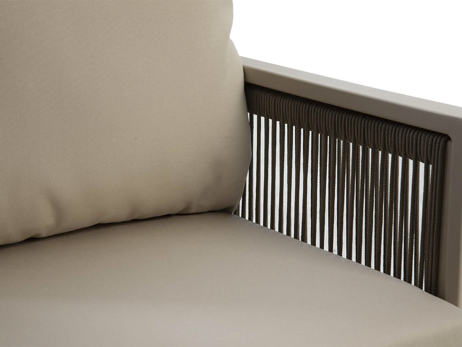 Mesa Comedor Outdoor Alin Cuadrada + 4 Sillas