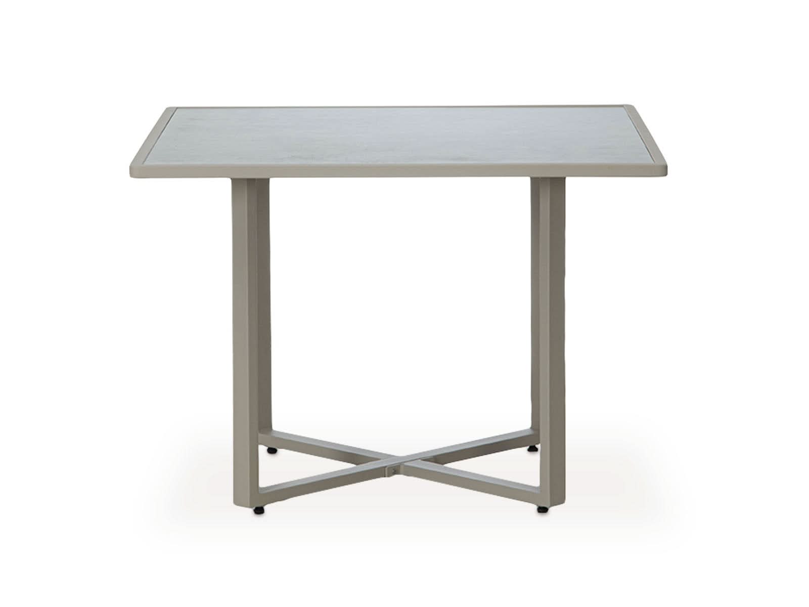 Mesa Comedor Outdoor Alin Cuadrada + 4 Sillas