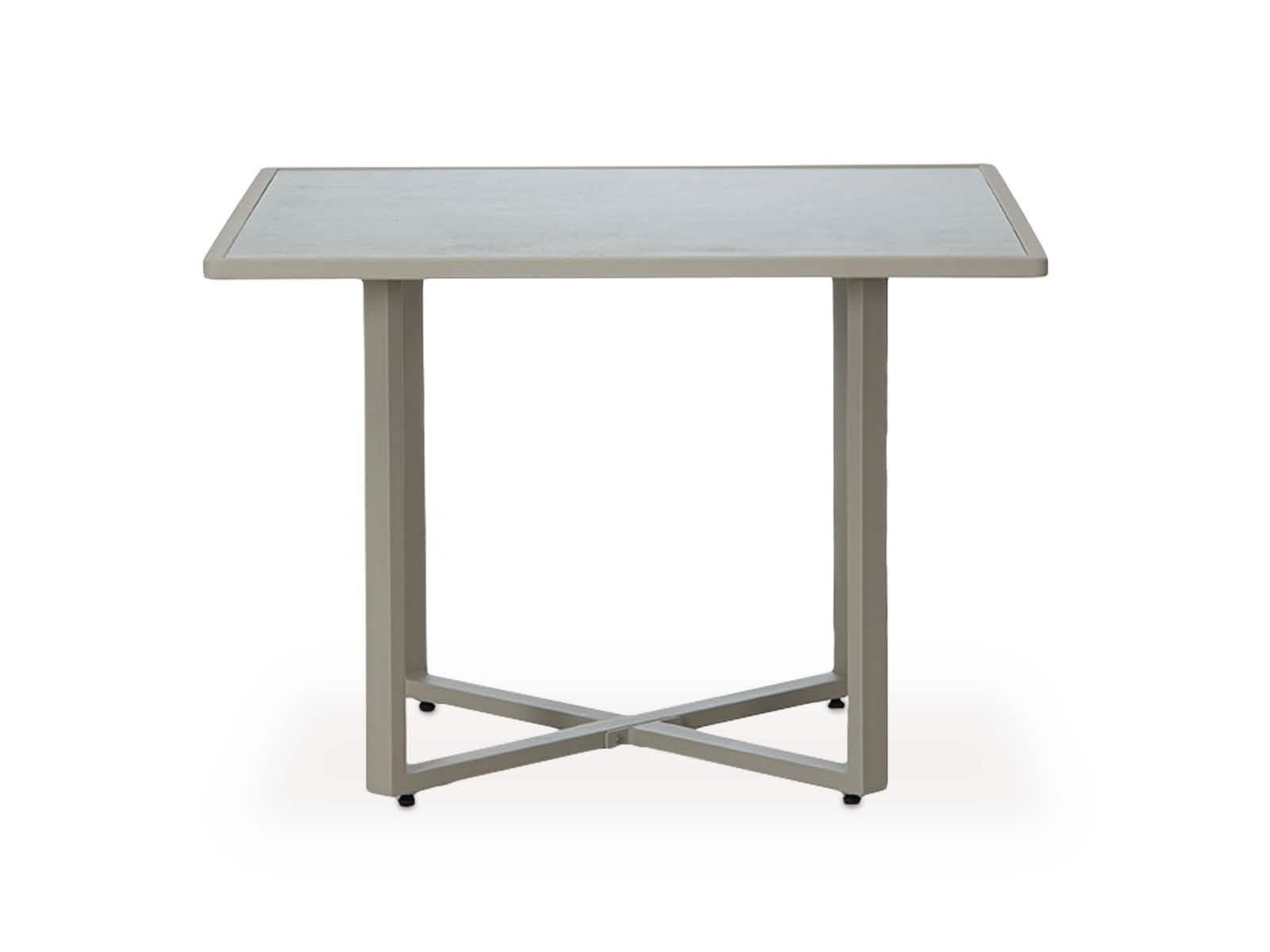 Mesa Comedor Outdoor Alin Cuadrada + 4 Sillas