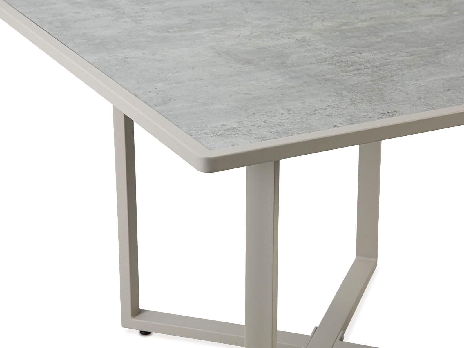 Mesa Comedor Outdoor Alin Cuadrada + 4 Sillas