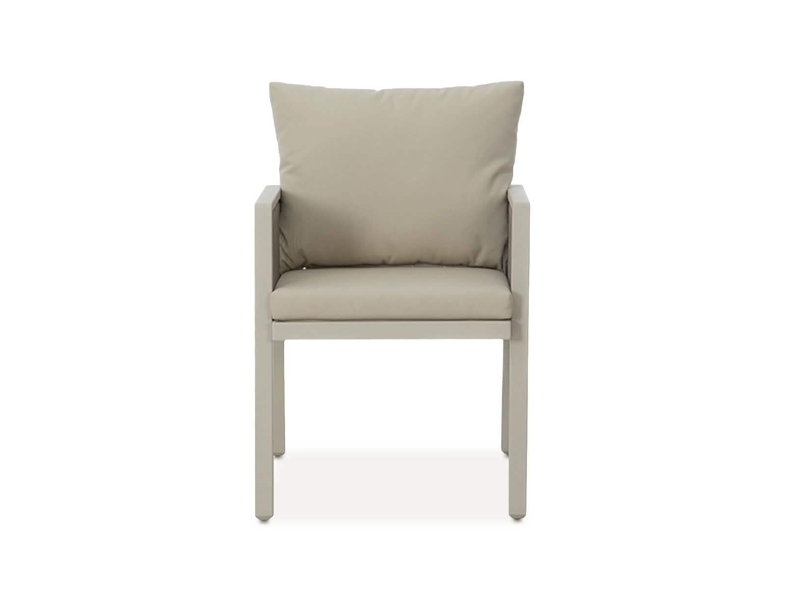 Mesa Comedor Outdoor Alin Cuadrada + 4 Sillas