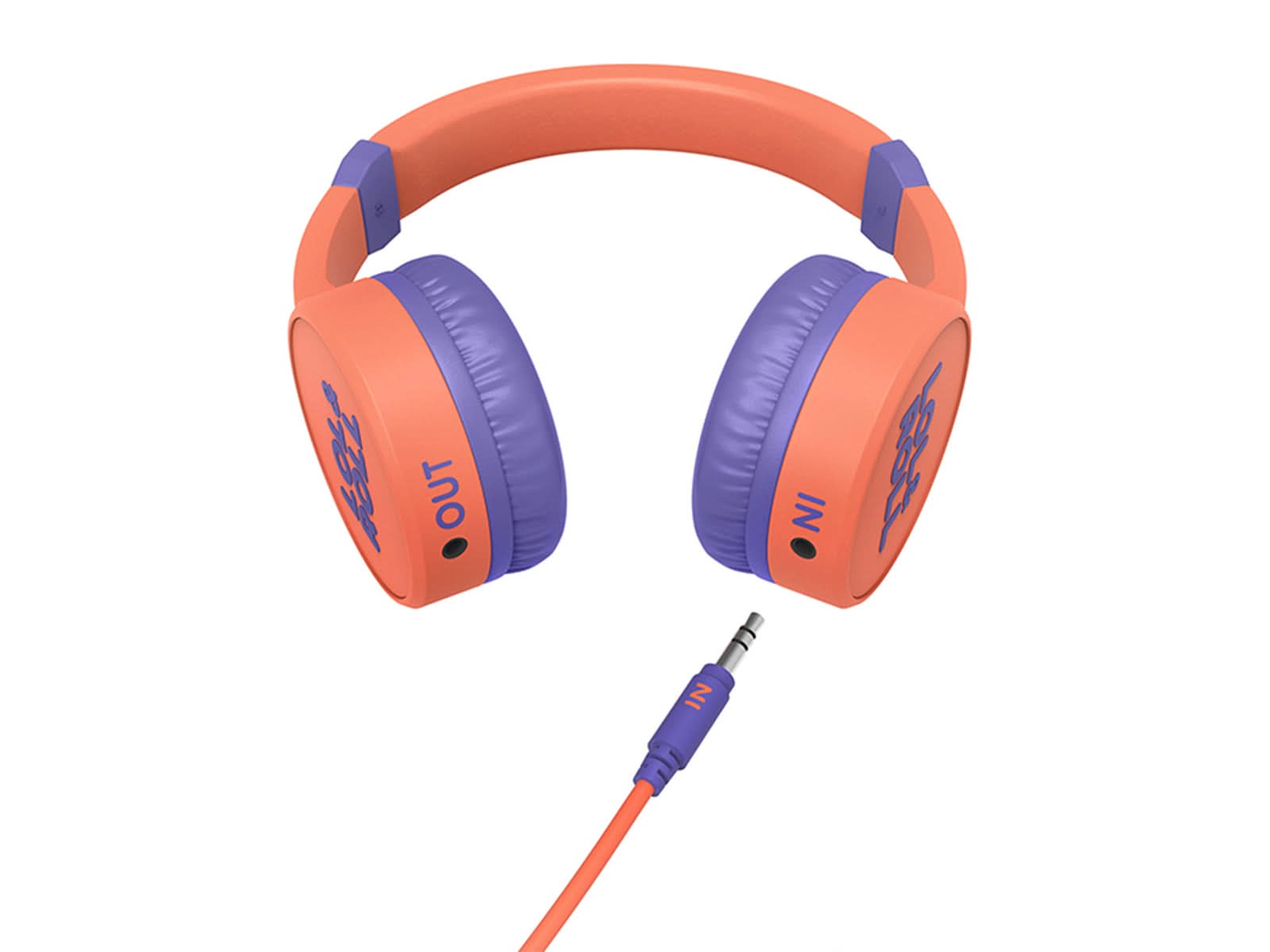 Audifonos Lol&Roll Pop Kids Orange Energy Sistem