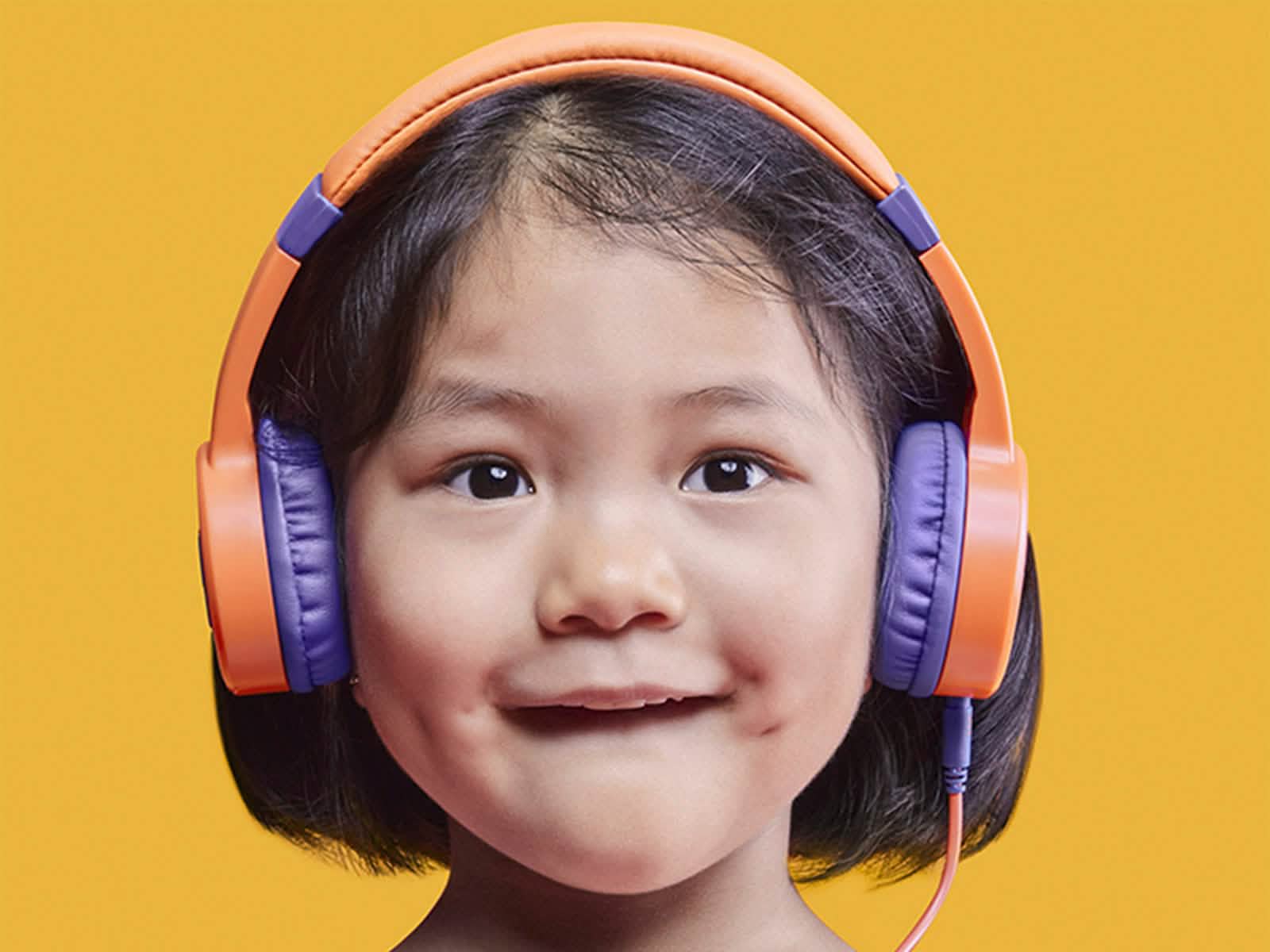 Audifonos Lol&Roll Pop Kids Orange Energy Sistem
