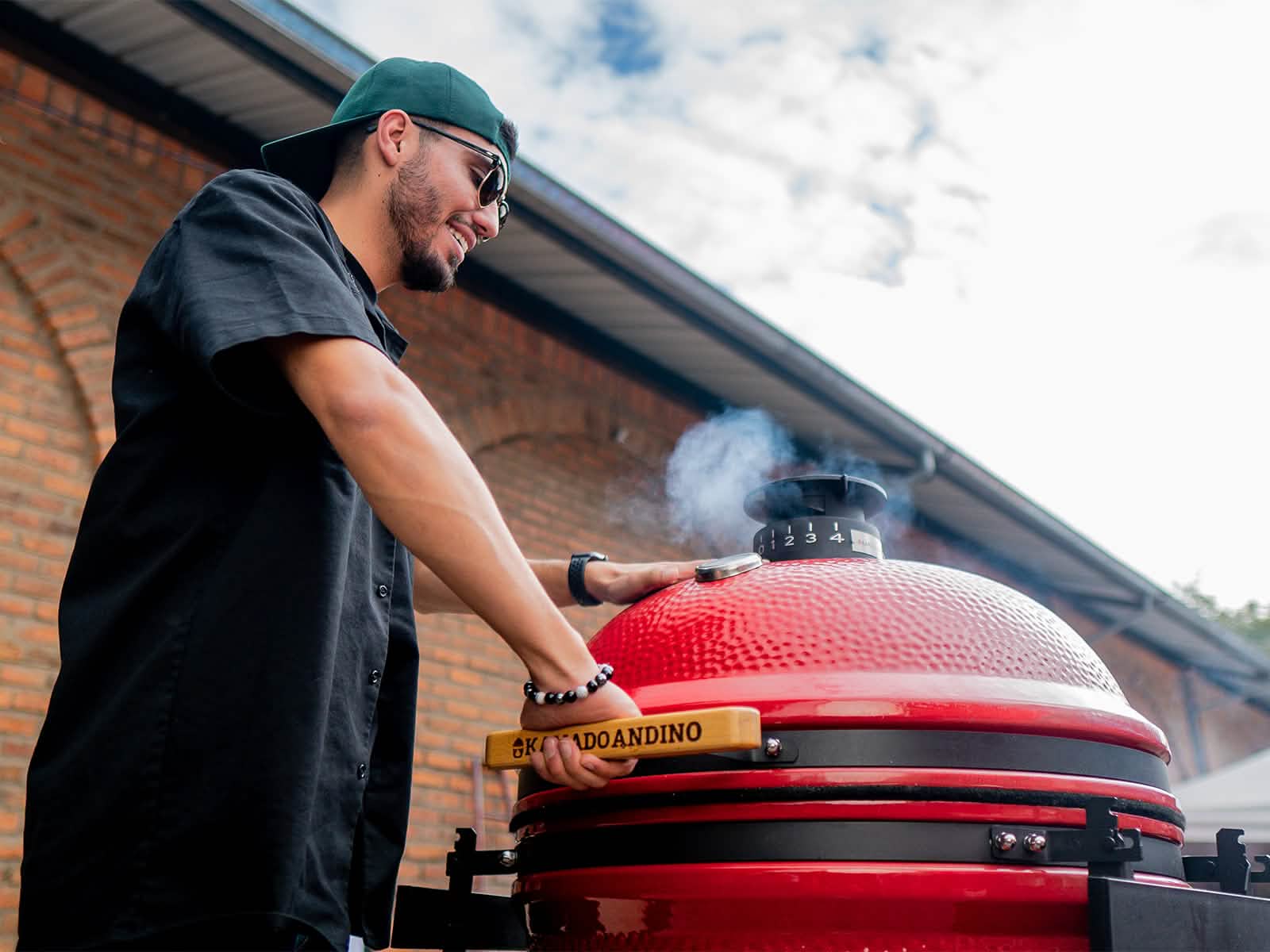 Grill Kamado Andino Extra Large #Color_Rojo