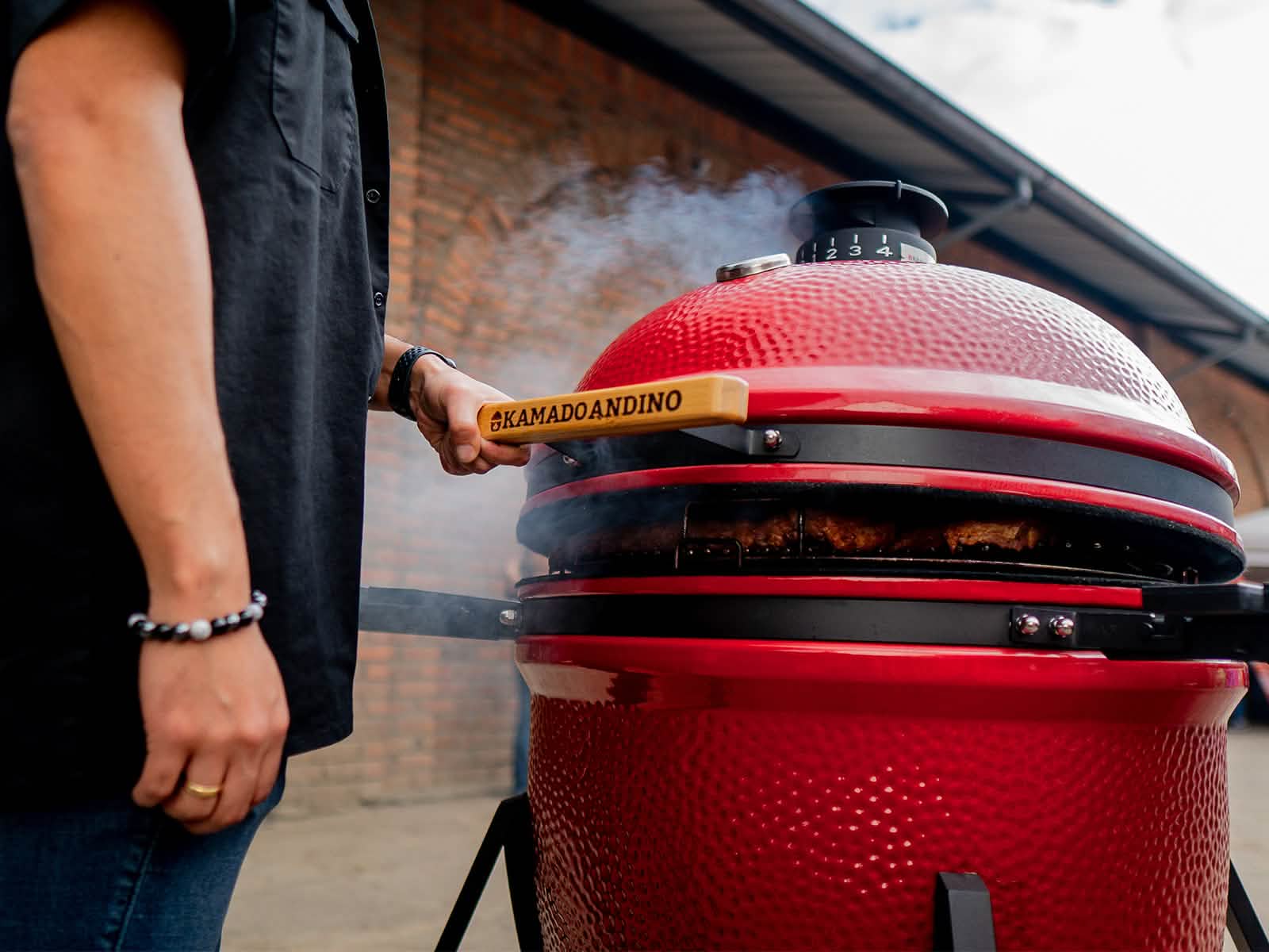 Grill Kamado Andino Extra Large #Color_Rojo