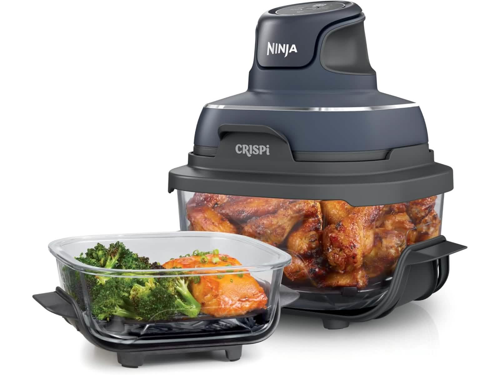 Freidora de Aire Vidrio Ninja #Color_Azul