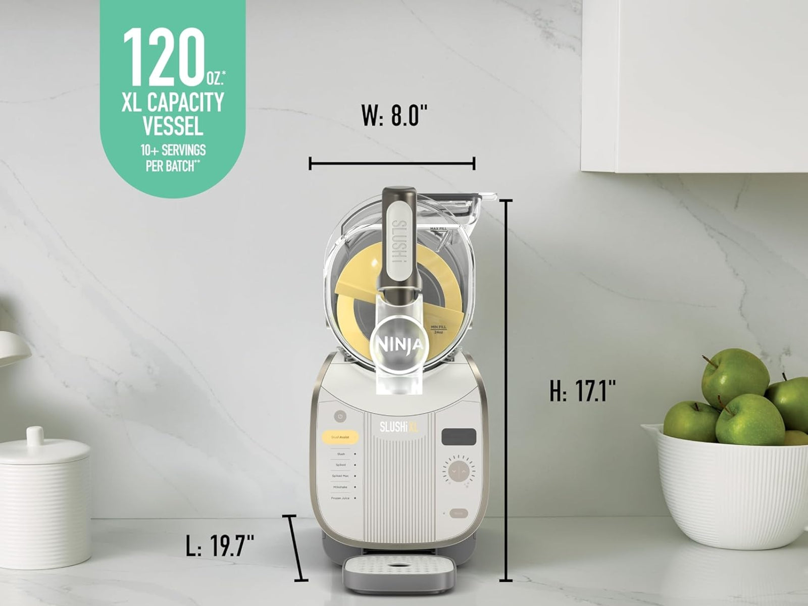 Máquina de Granizados Slushi Smart XL 128 oz Ninja