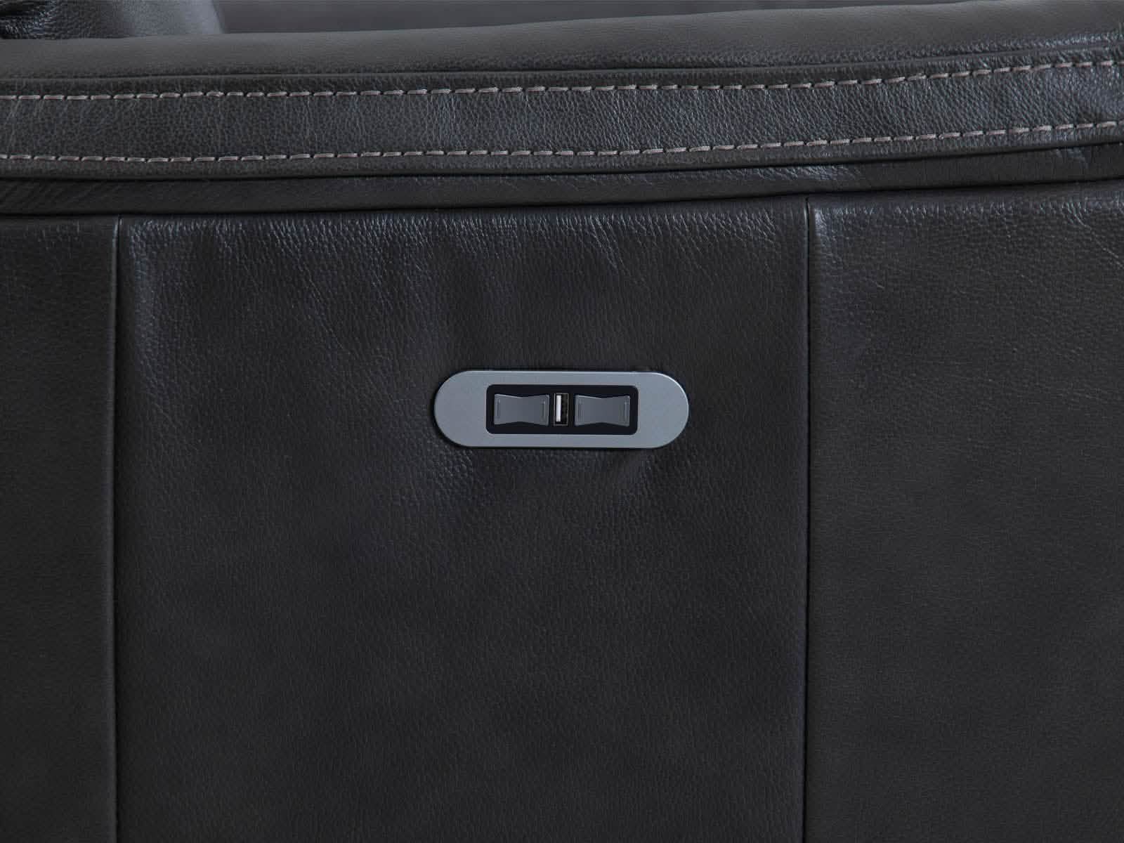 Loveseat Moon Recliner Power #Color_DarkGray"07839"