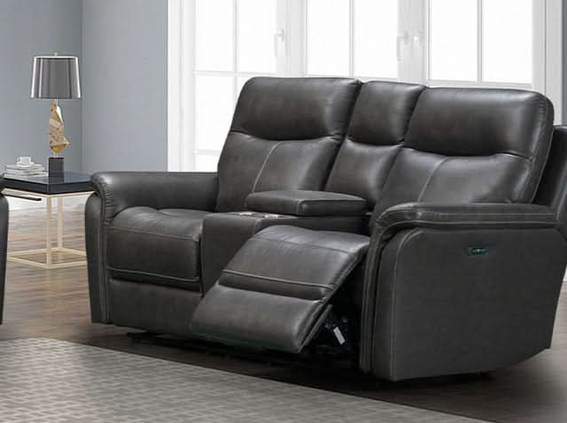 Loveseat Moon Recliner Power #Color_DarkGray"07839"