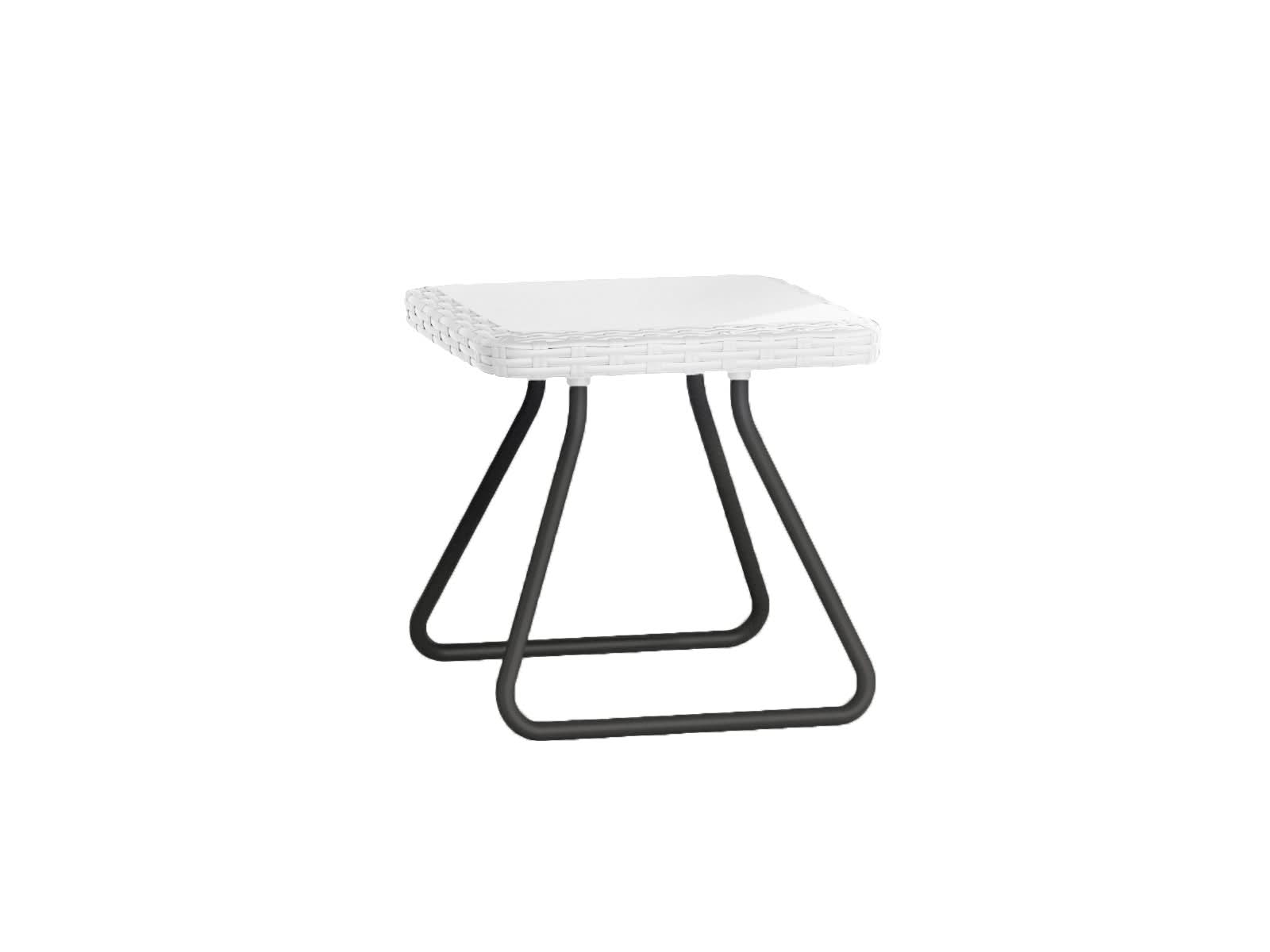 Sillon Auxiliar Rio Outdoor Set x2 + Mesa Centro #Color_White"2112"