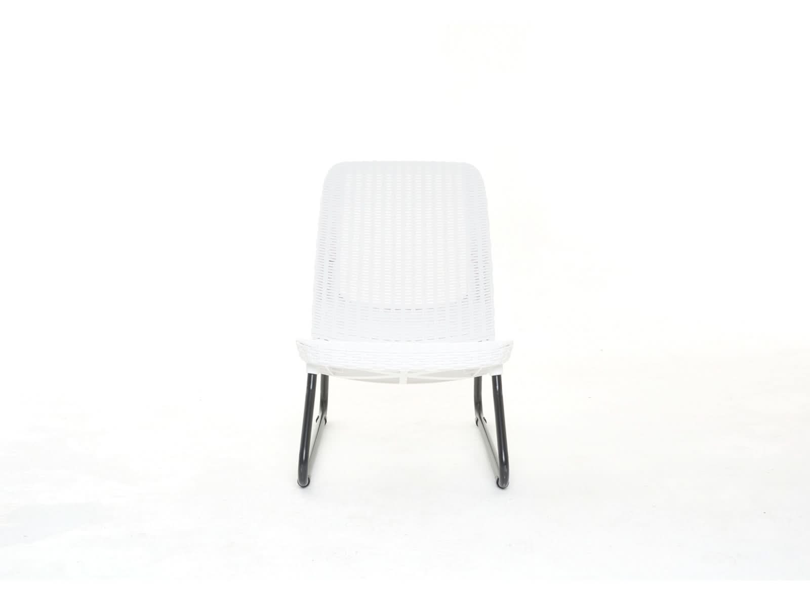 Sillon Auxiliar Rio Outdoor Set x2 + Mesa Centro #Color_White"2112"